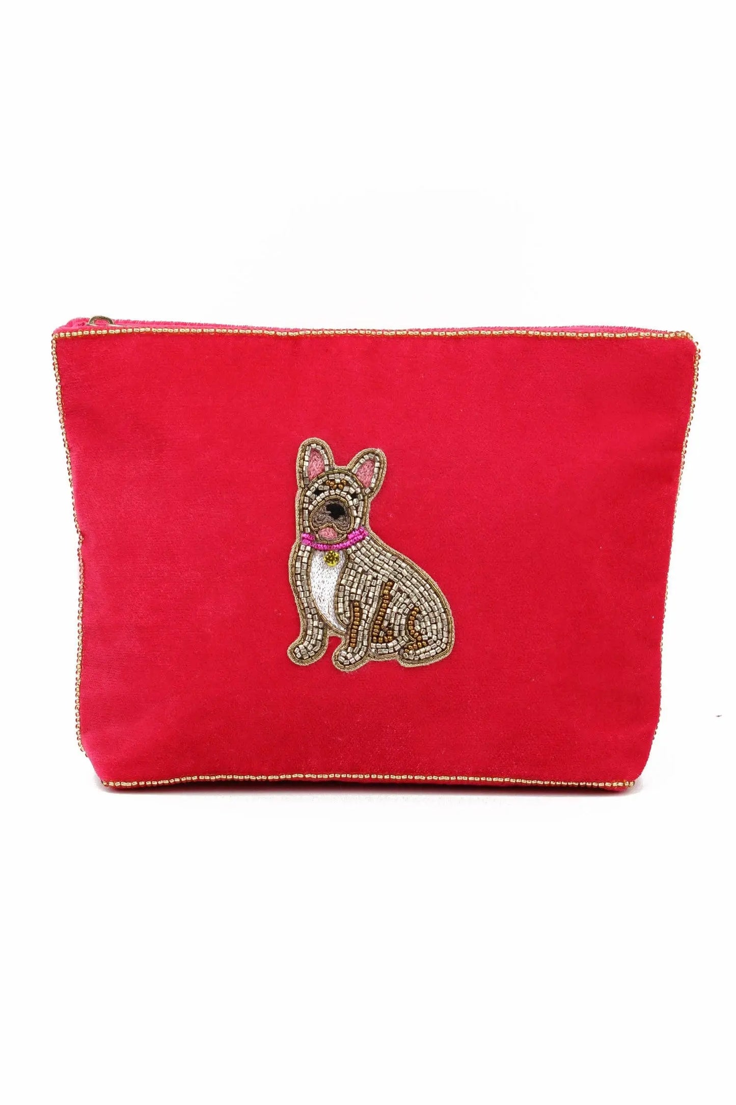 FRENCH BULLDOG MEDIUM POUCH The Style Closet