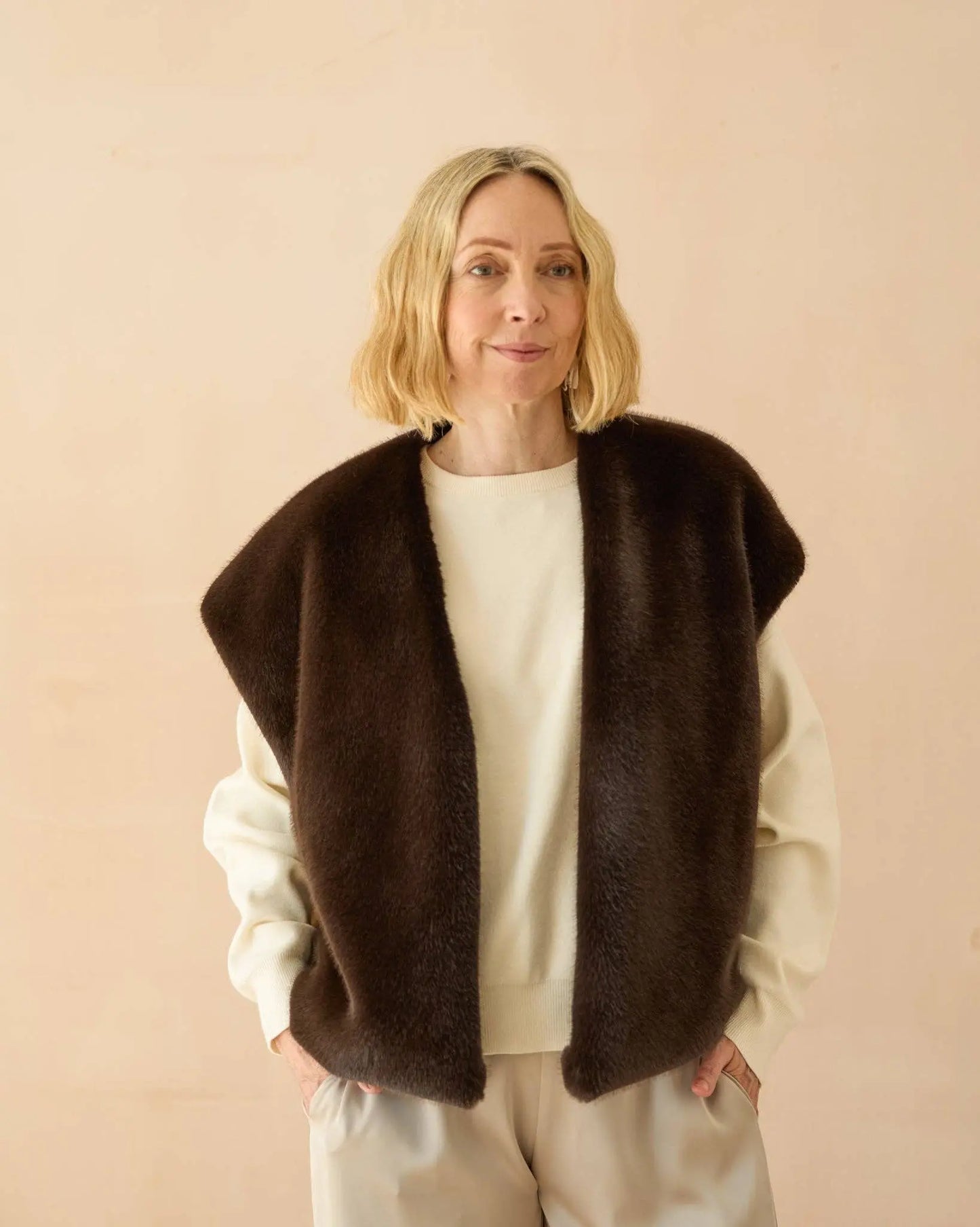 Claire Gilet | Rich Cocoa The Style Closet