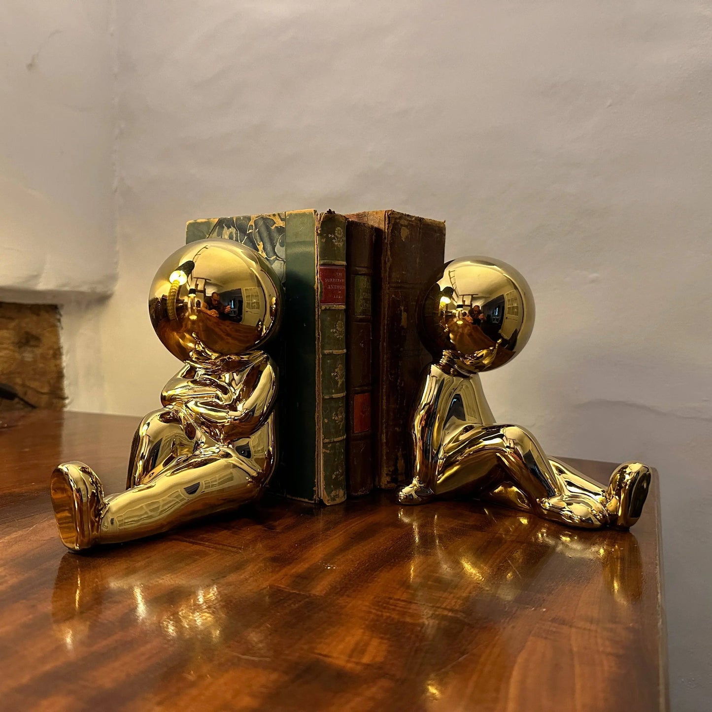 Jelly Babies Bookends - Gold The Style Closet