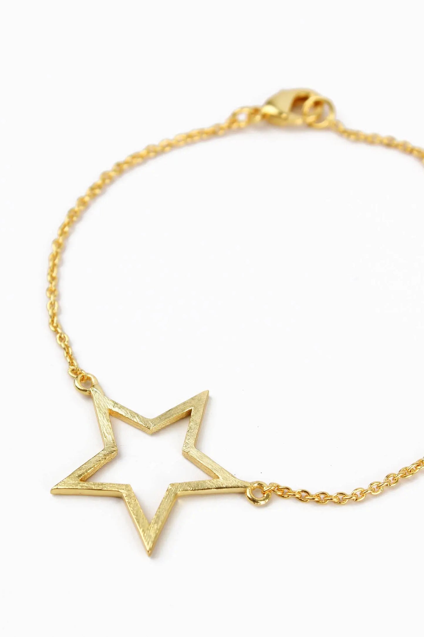 BRUSHED GOLD STAR BRACELET My Doris