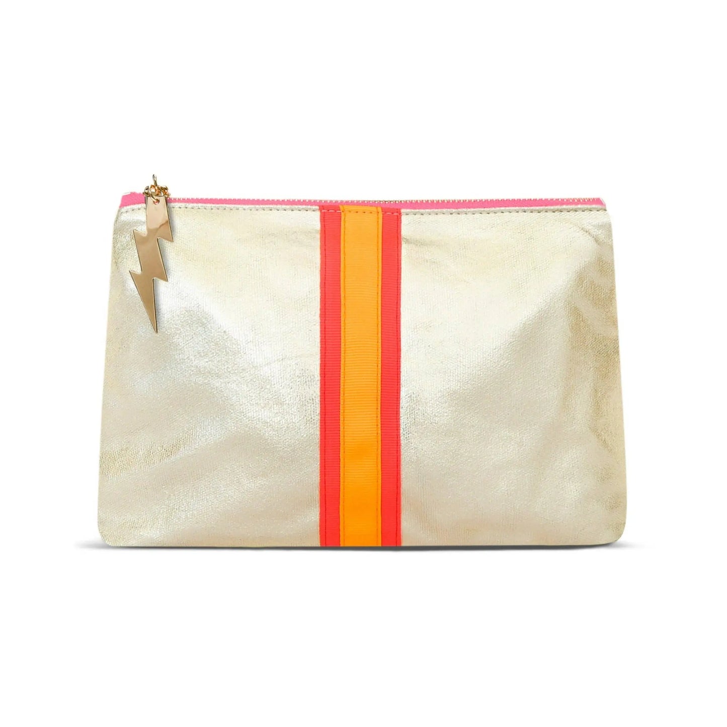 SHEENY GOLD CLUTCH The Style Closet