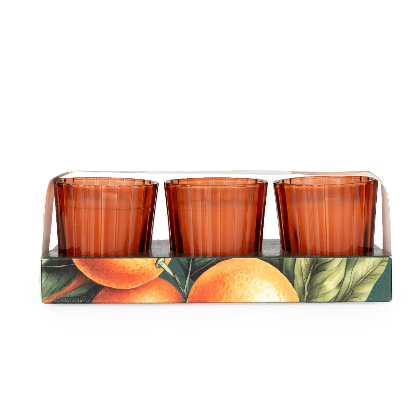 Set of 3 Votives - Mandarin & Orange Blossom Candlelight Products Ltd