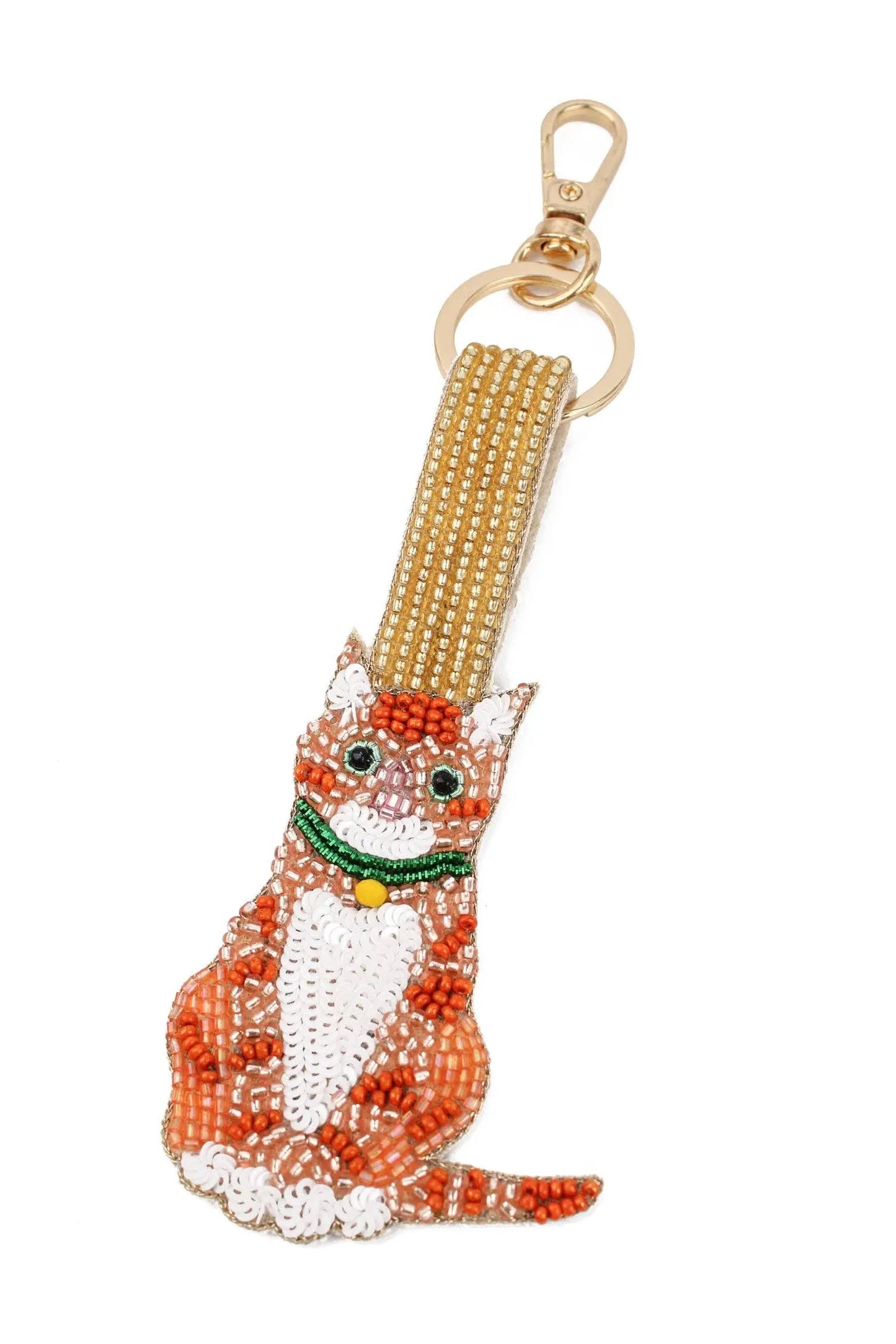 GINGER CAT KEYRING/BAG CHARM The Style Closet