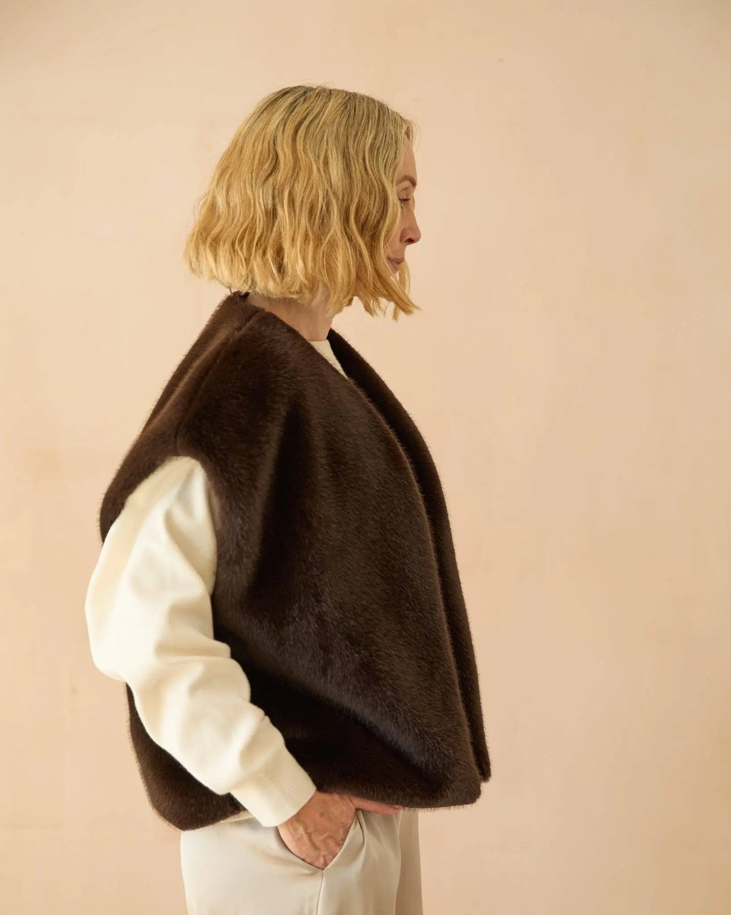 Claire Gilet | Rich Cocoa The Style Closet