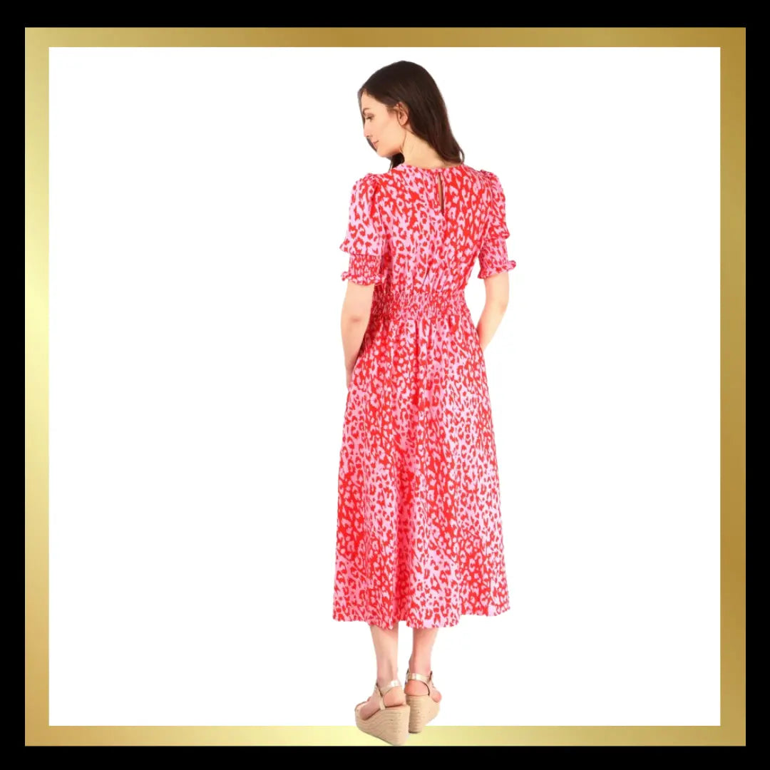 Leopard & Star Print Dress The Style Closet