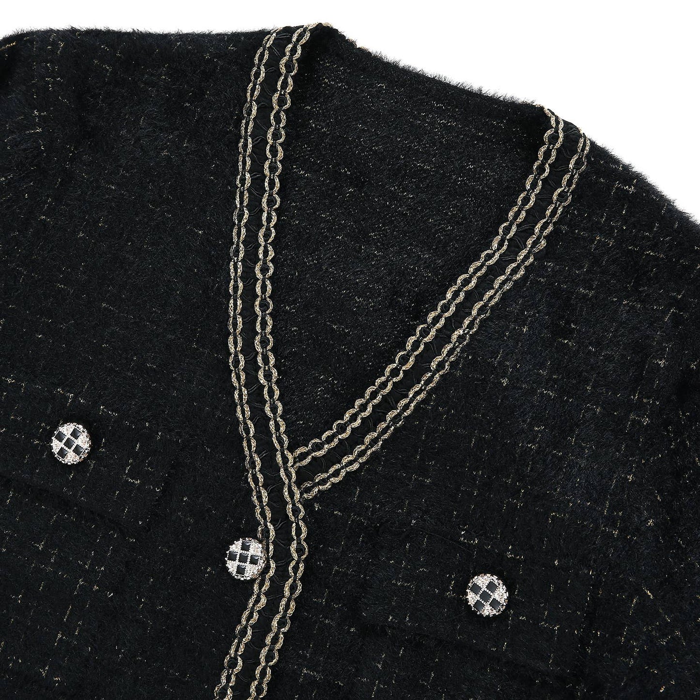 Tweed soft cardigan The Style Closet