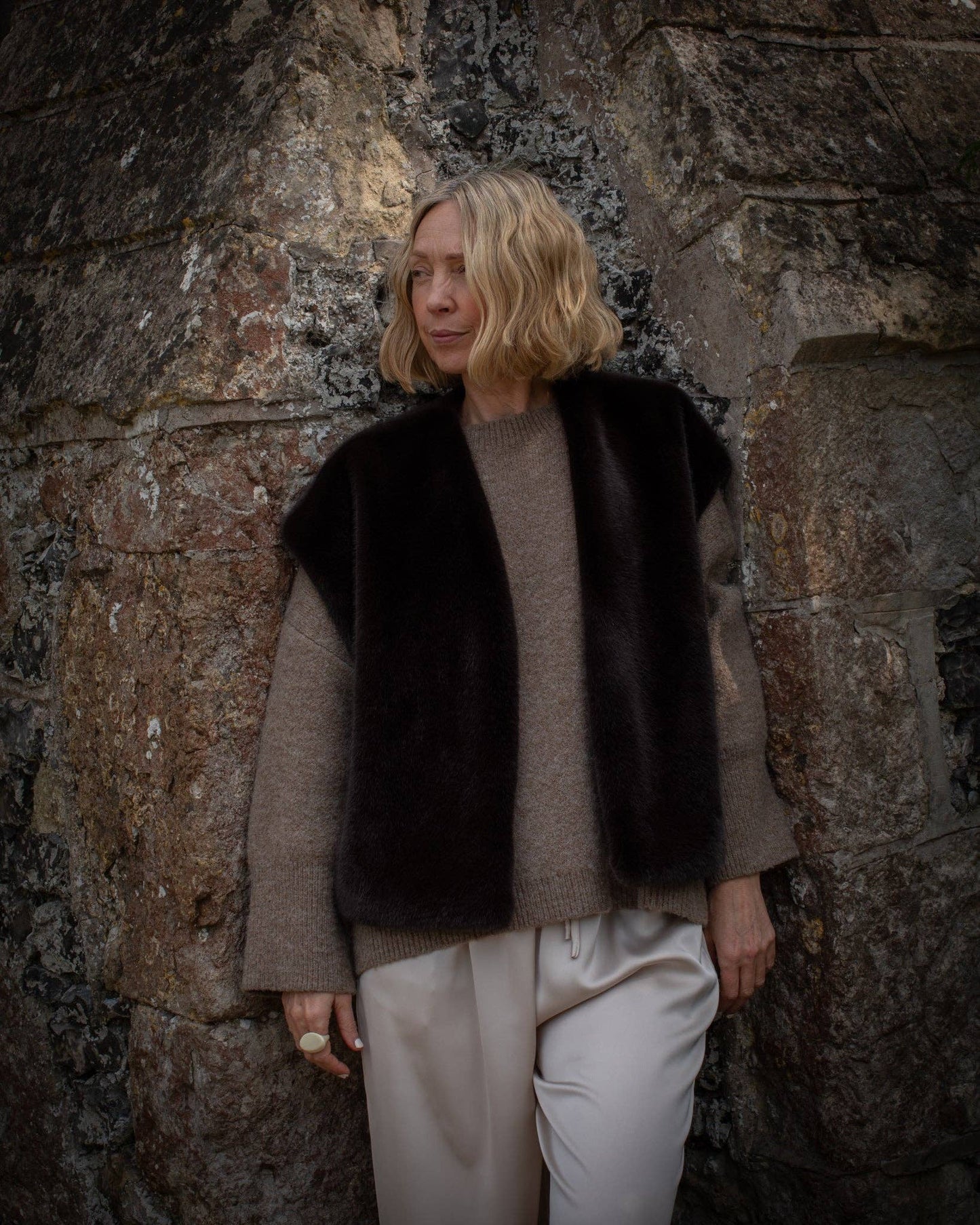 Claire Gilet | Rich Cocoa The Style Closet