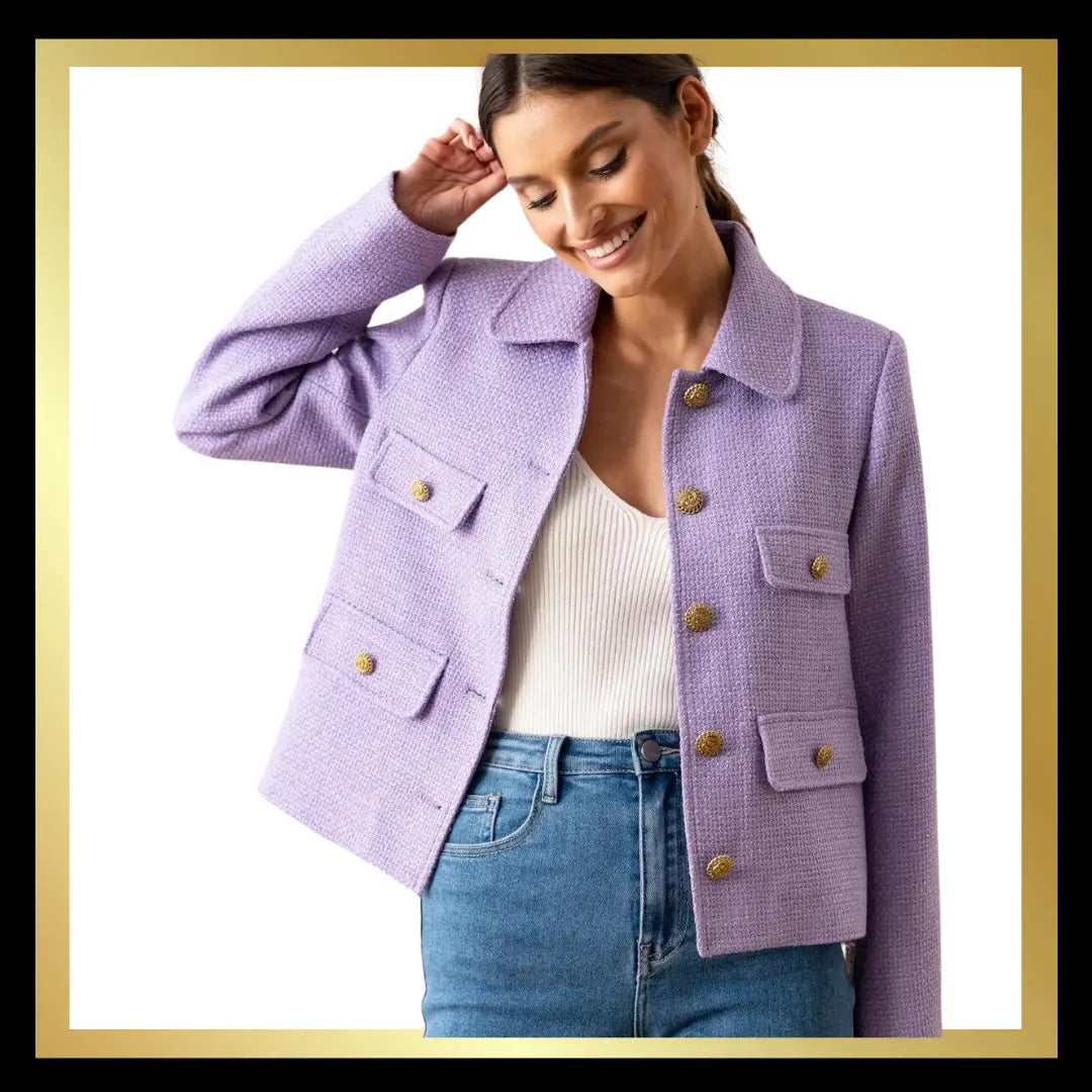 Tweed Blazer The Style Closet