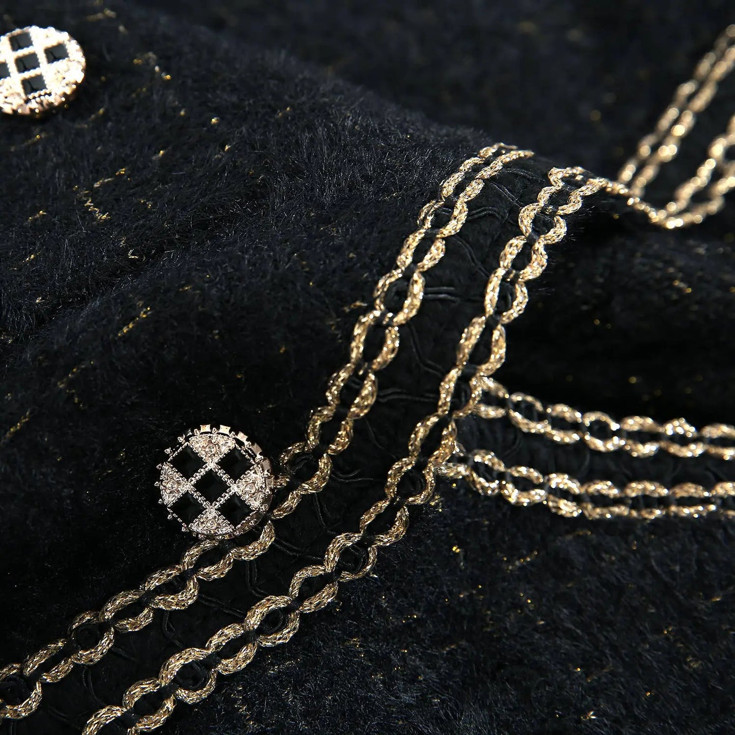 Tweed soft cardigan The Style Closet