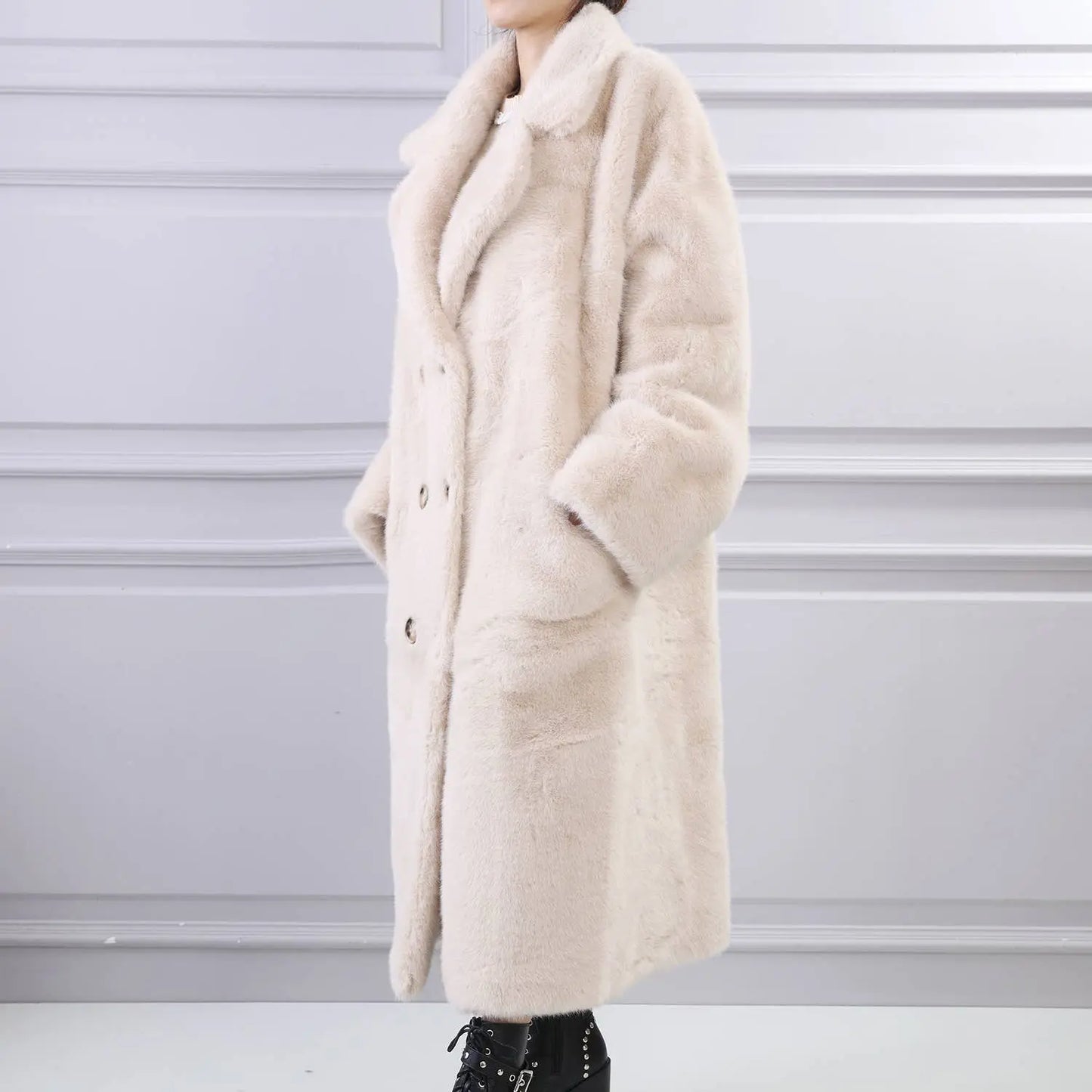 The Luxe Heritage Frost Reverie Faux Fur Coat The Style Closet