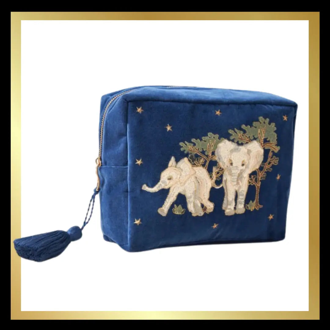 Elizabeth Scarlett Limited Edition Tiger Wash Bags The Style Closet