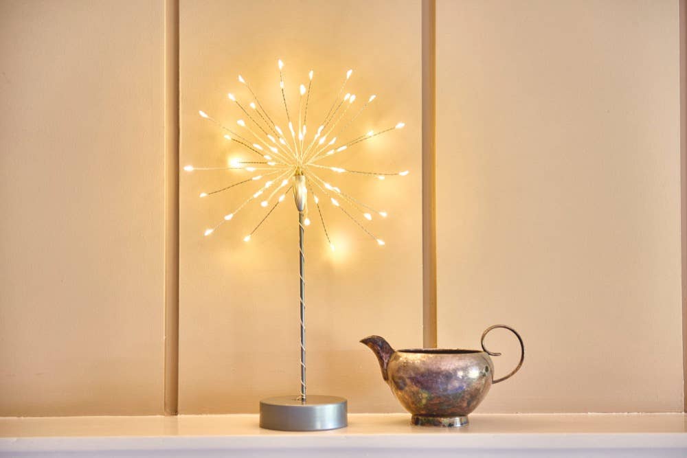 Mini Table Starburst: Silver