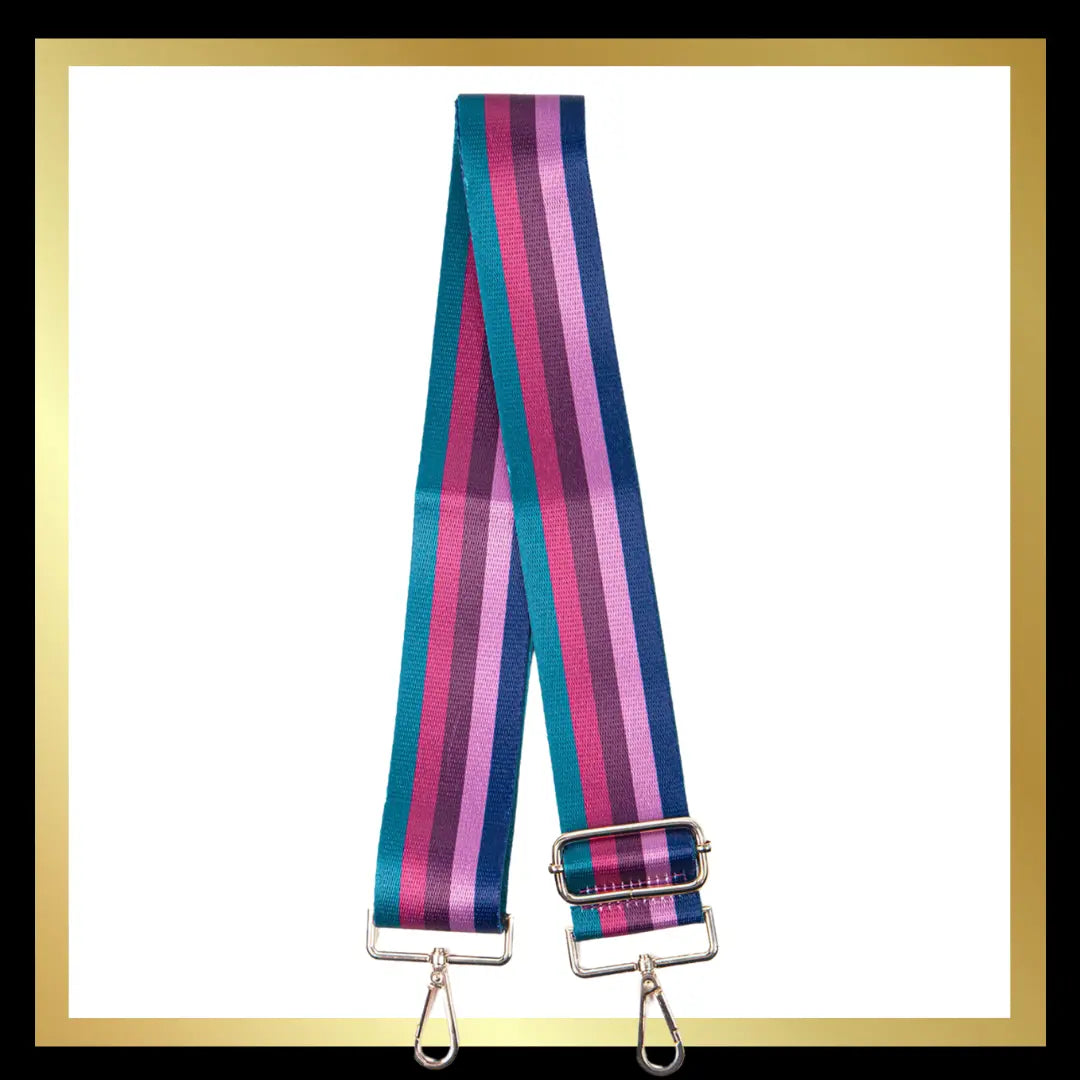 Teal/Pink/Blue Handbag Straps The Style Closet