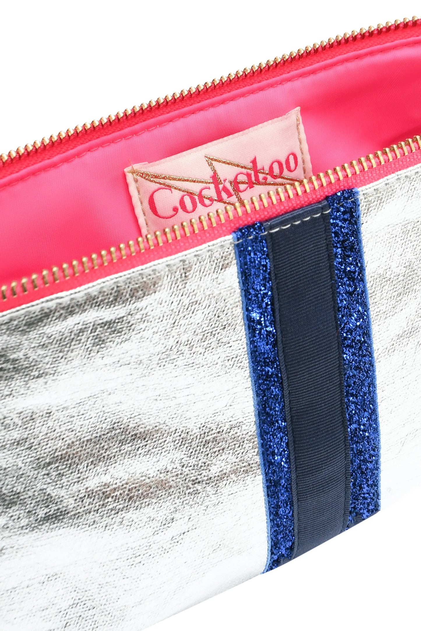 SHEENY SILVER CLUTCH The Style Closet