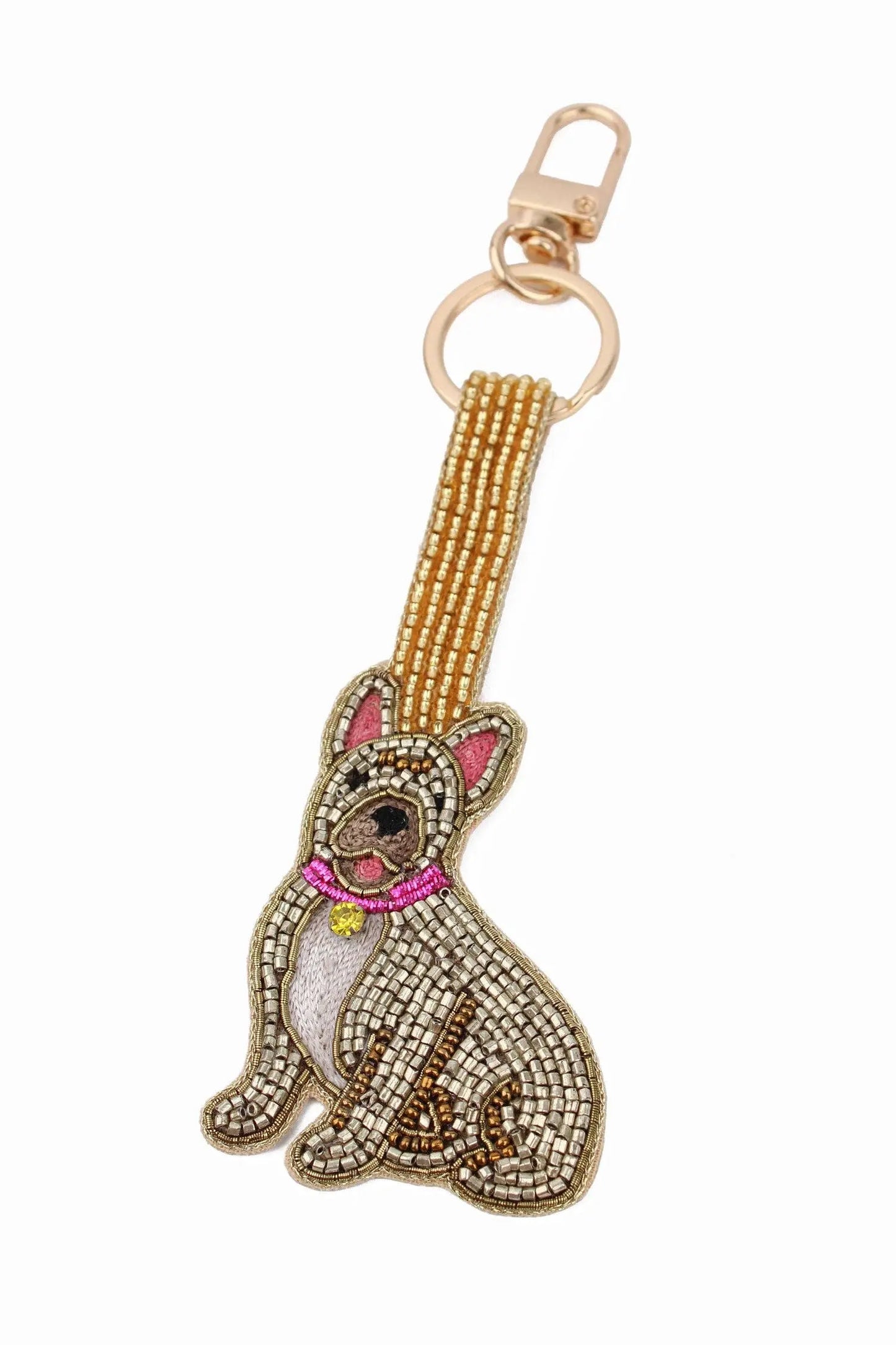 FRENCH BULLDOG KEYRING The Style Closet