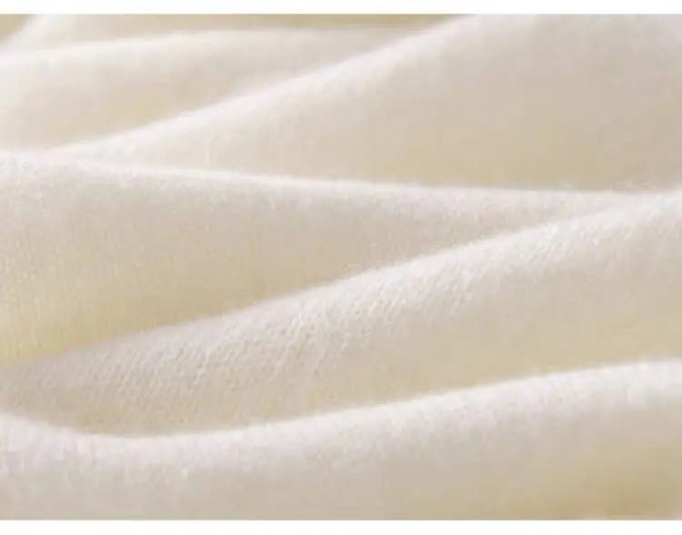 Cashmere Cape with Buttons Details in Cream The Style Closet