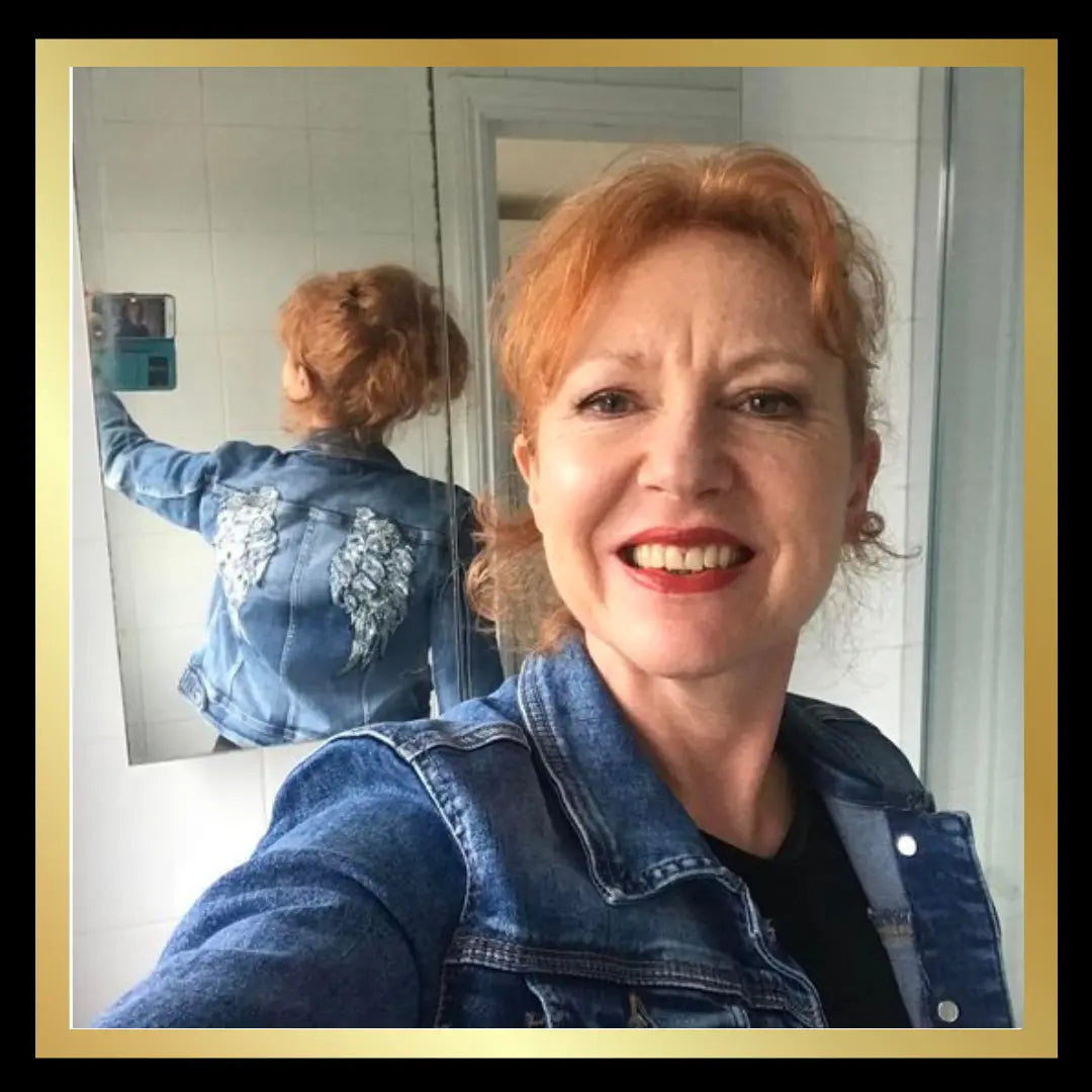 Angel Wings Denim Jacket The Style Closet