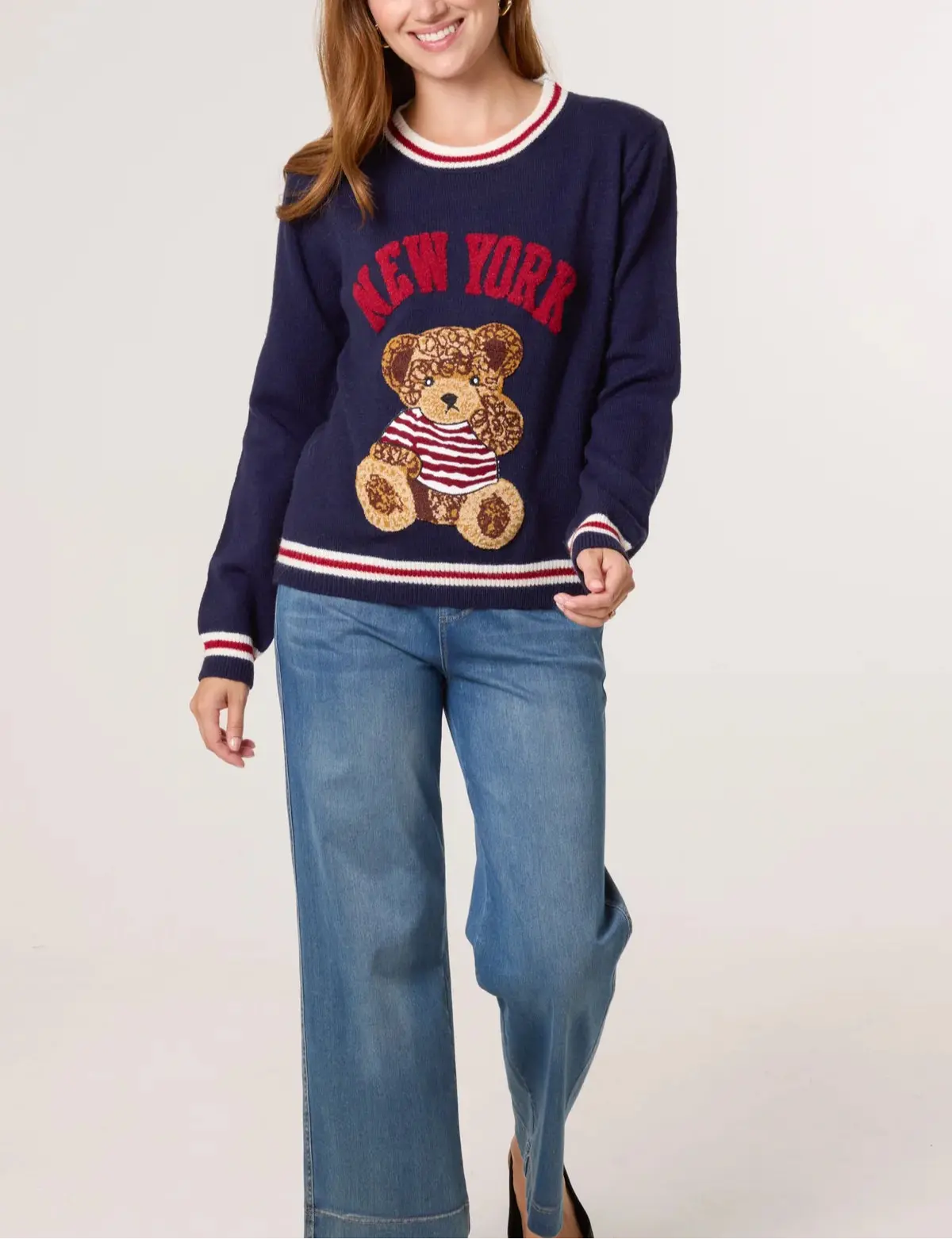 NEW YORK TEDDY JUMPER The Style Closet