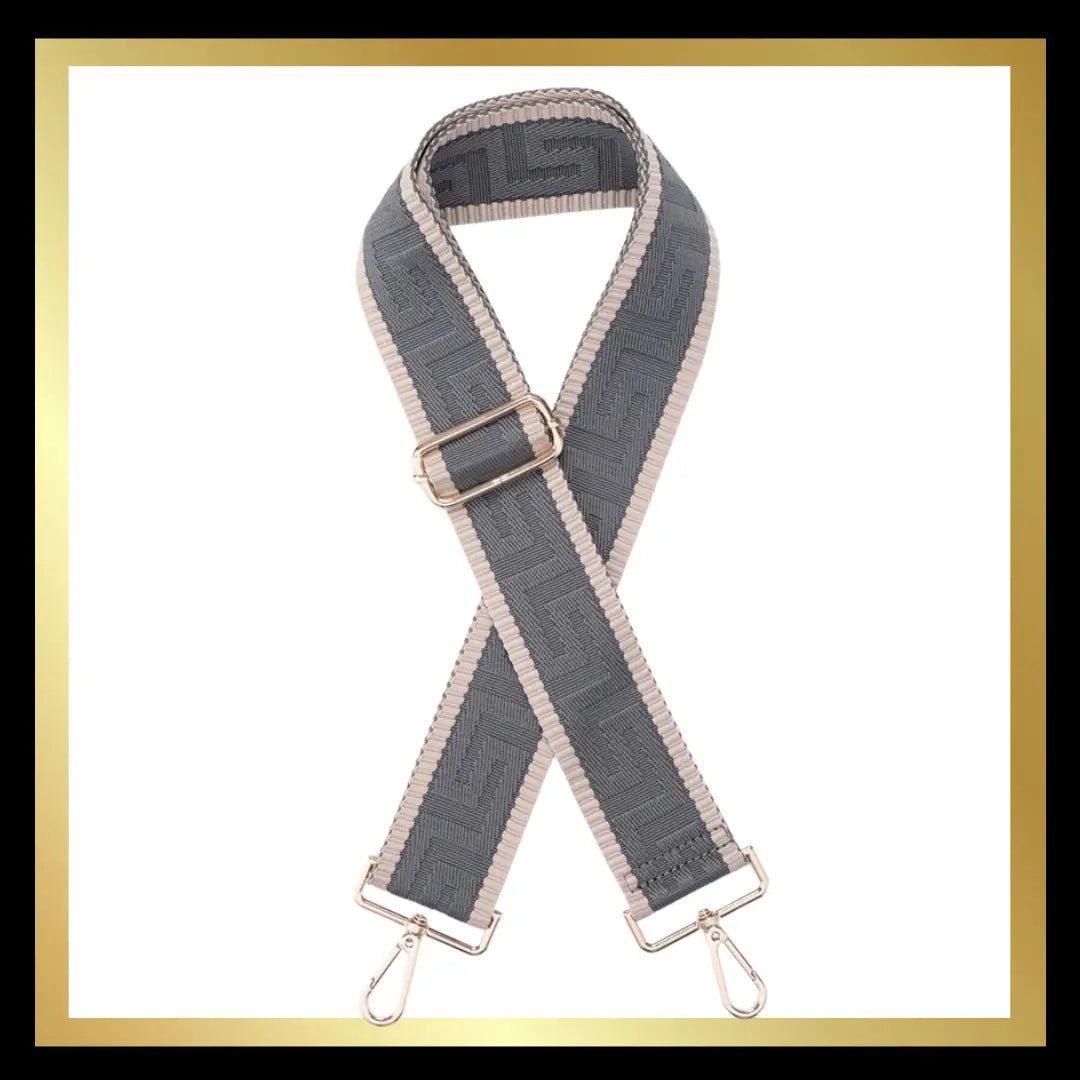 Wide Stripe Handbag Straps The Style Closet