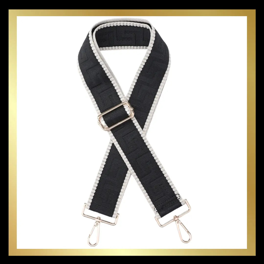 Wide Stripe Handbag Straps The Style Closet
