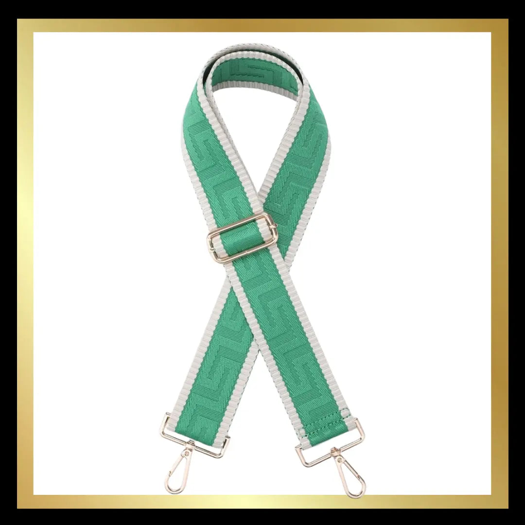 Wide Stripe Handbag Straps The Style Closet