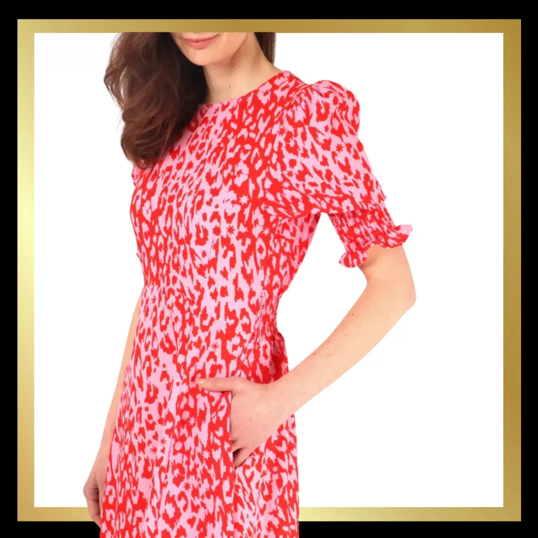 Leopard & Star Print Dress The Style Closet