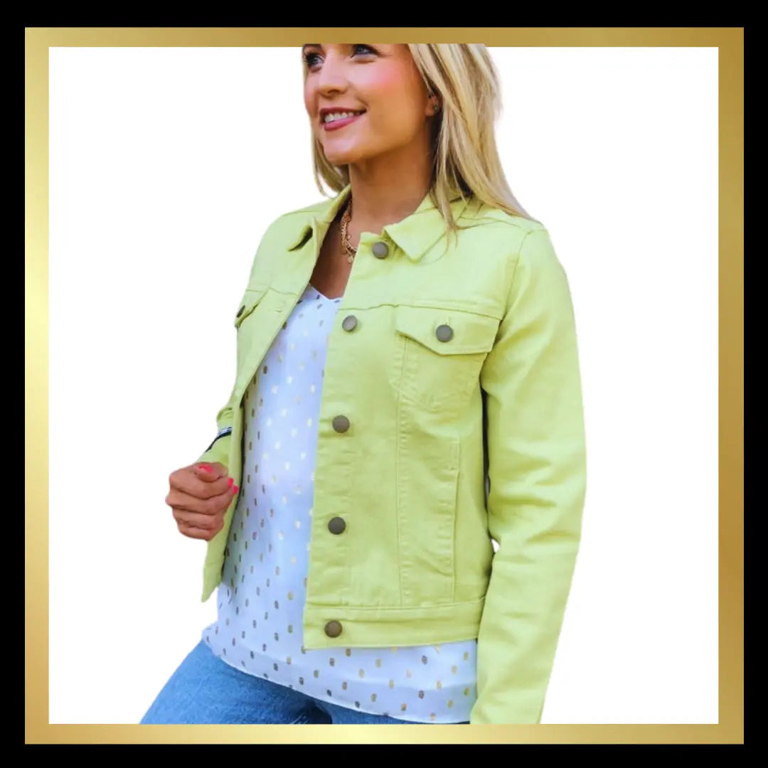 Super Stretchy Denim Jackets The Style Closet
