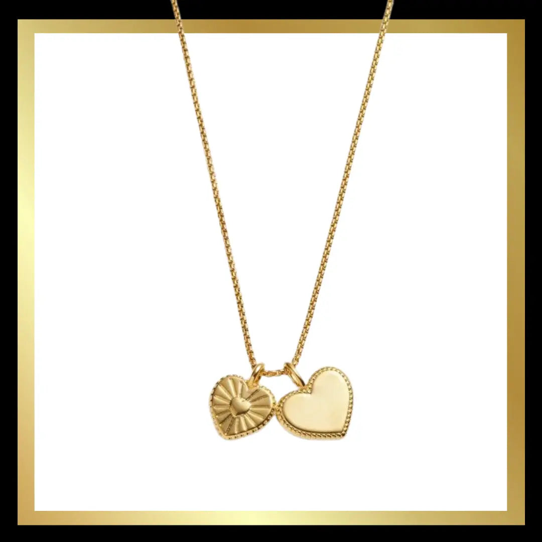 'Daughter' Waterproof Gold Charm Necklace by Katie Loxton The Style Closet