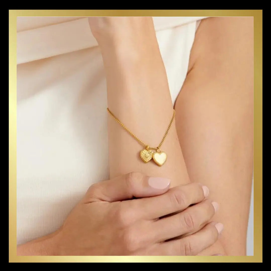 'Daughter' Waterproof Gold Charm Bracelet by Katie Loxton Katie Loxton