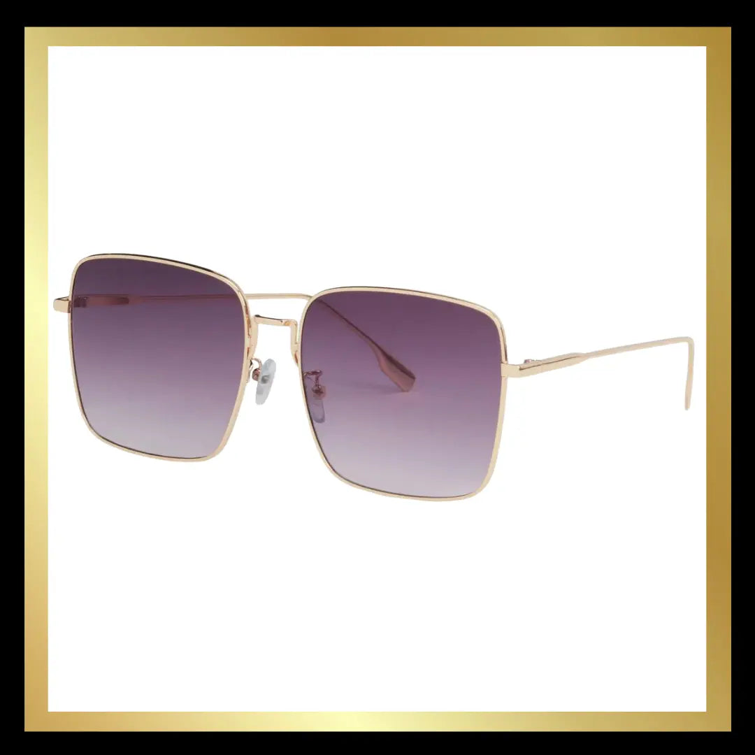 Carmel Sunglasses by Elie Beaumont with Gold Case The Style Closet