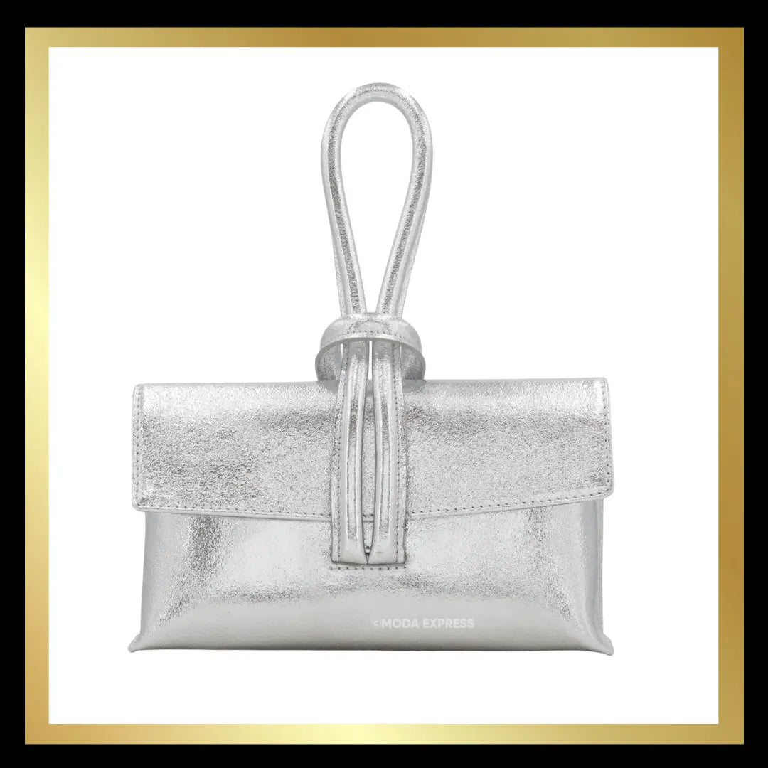 Leather Loop Handle Bag The Style Closet
