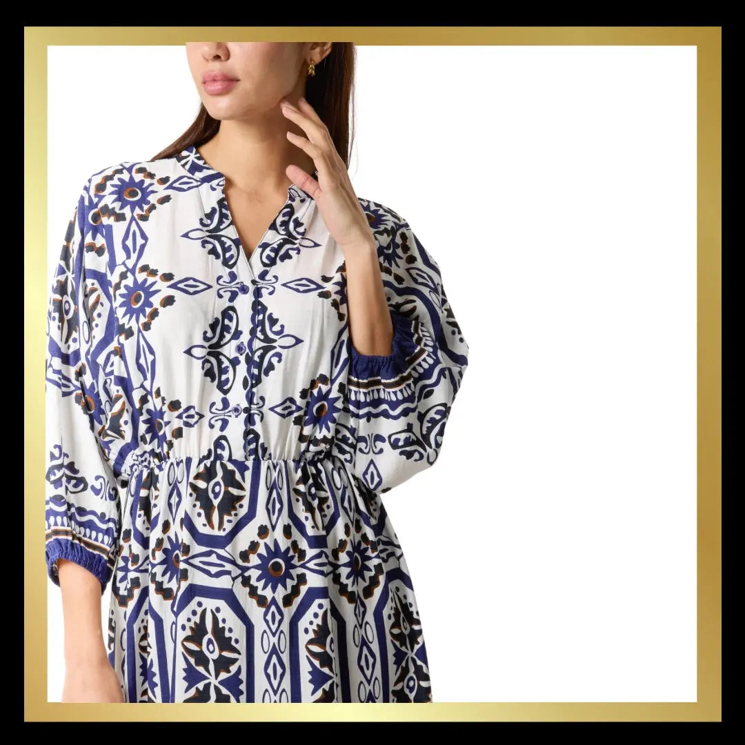 Aztec Print Dress The Style Closet