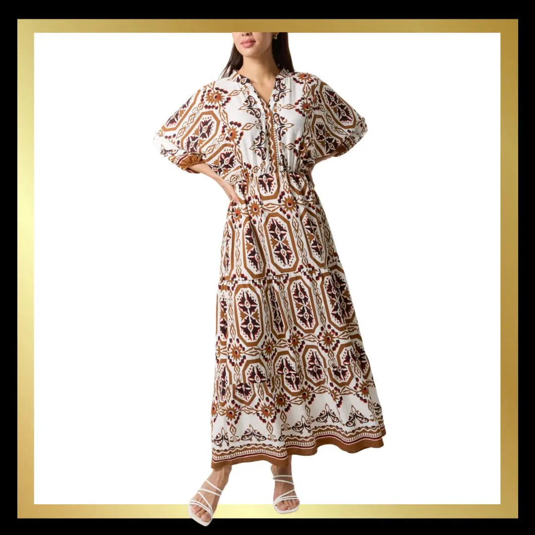 Aztec Print Dress The Style Closet