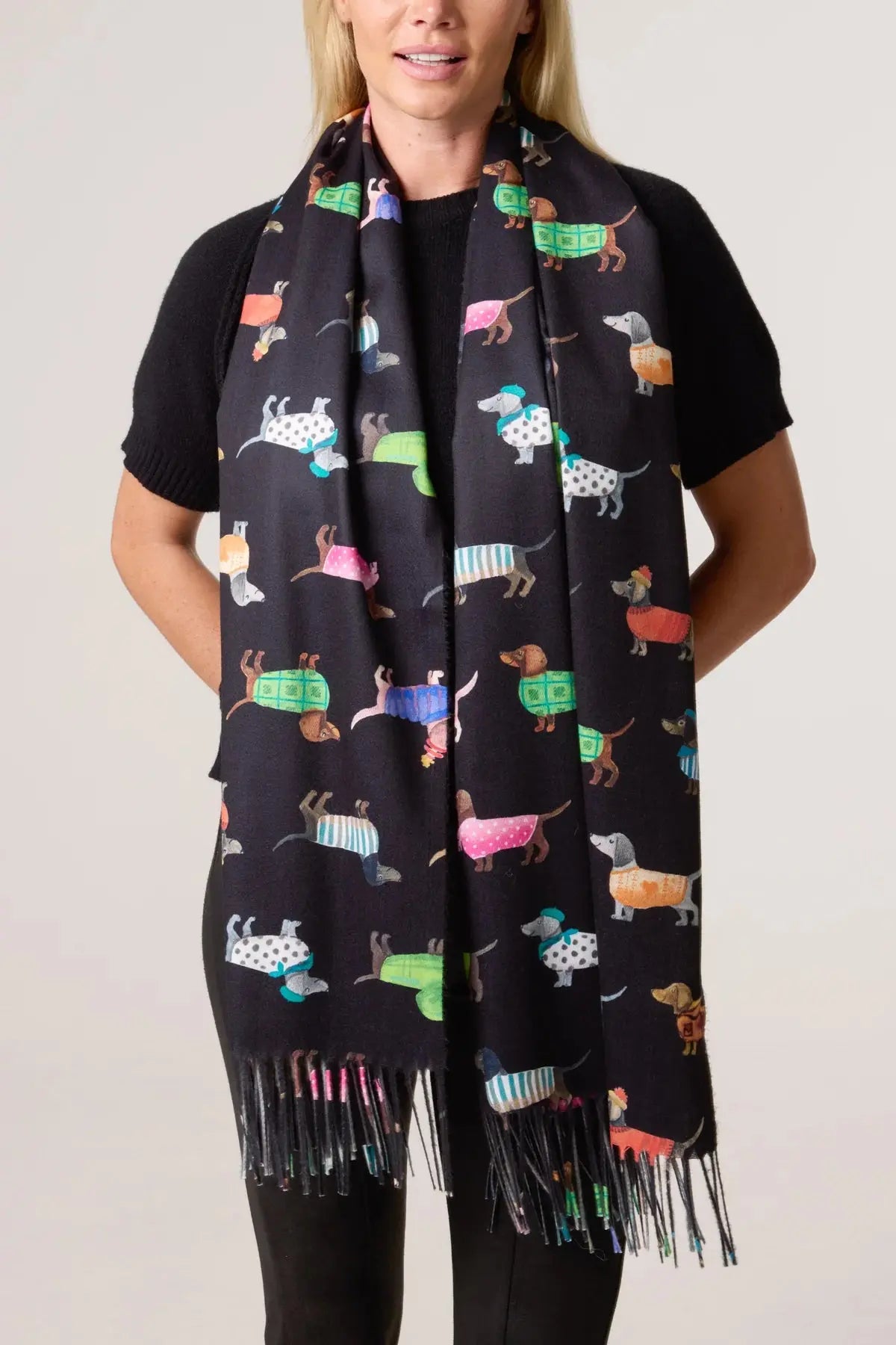 Dachshund/Sausage Dog Scarf The Style Closet