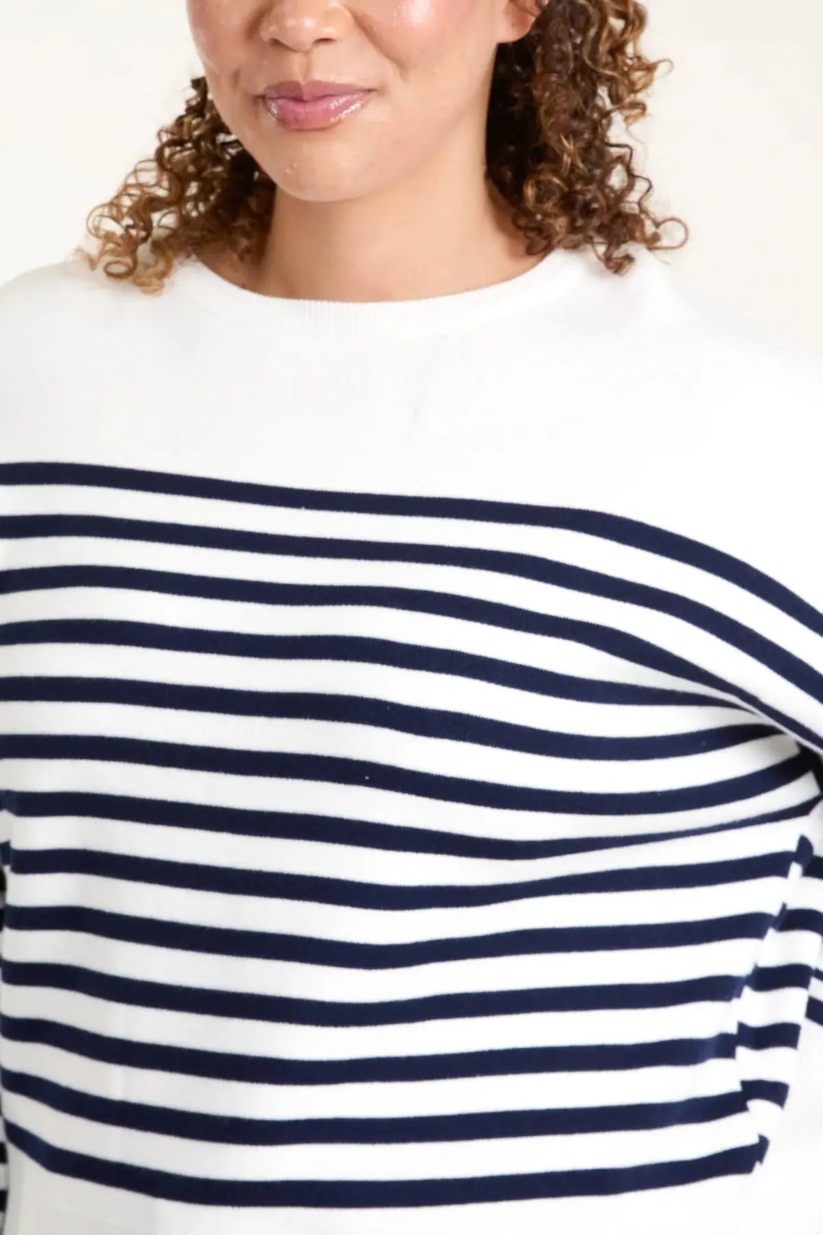 Round Neck Classic Striped Jumpers The Style Closet