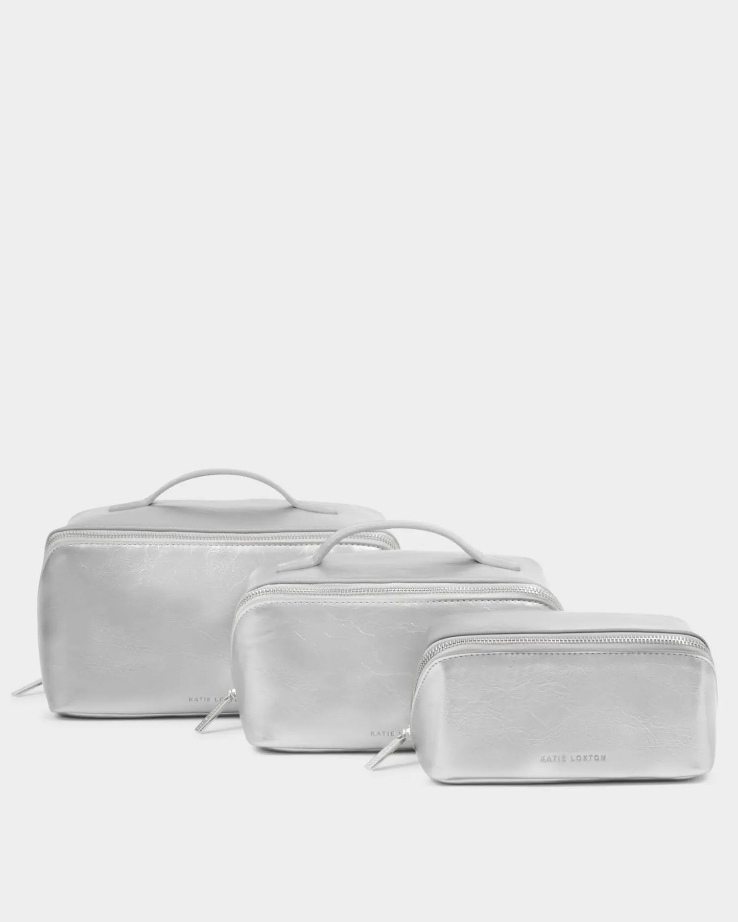Patent Crackle Large Makeup & Wash Bag The Style Closet
