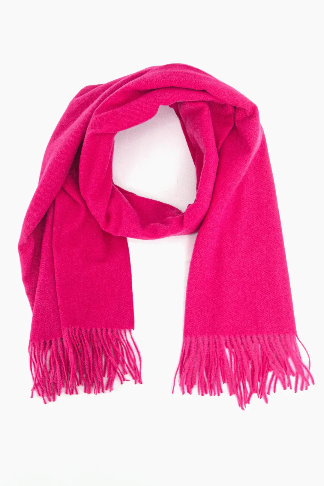 Luxury Plain Tassel Edge Scarves The Style Closet