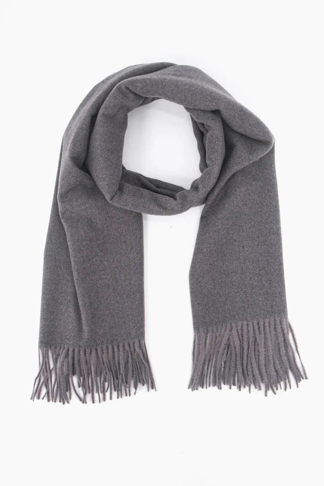 Luxury Plain Tassel Edge Scarves The Style Closet