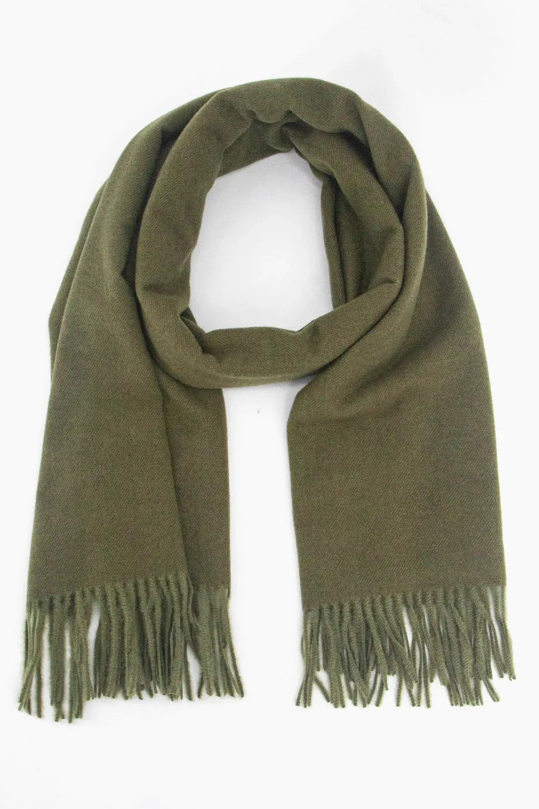 Luxury Plain Tassel Edge Scarves The Style Closet