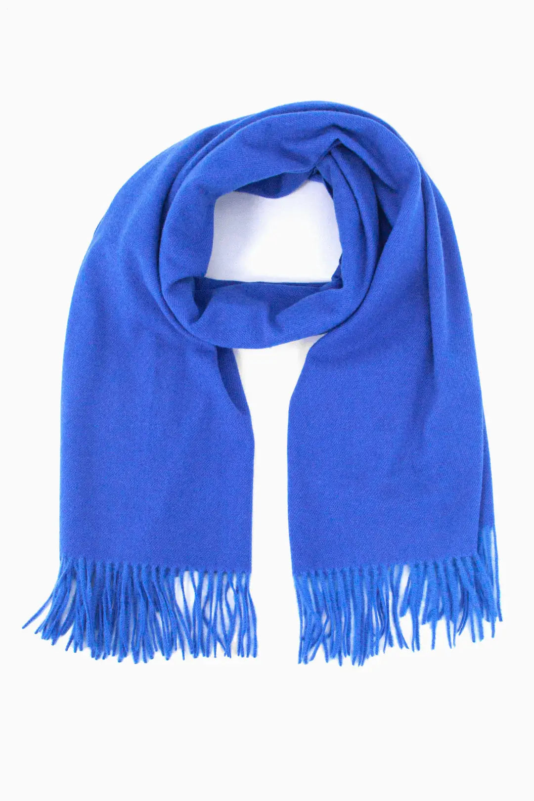 Luxury Plain Tassel Edge Scarves The Style Closet