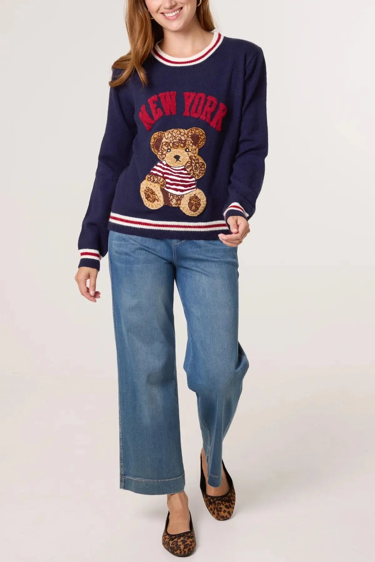 NEW YORK TEDDY JUMPER The Style Closet