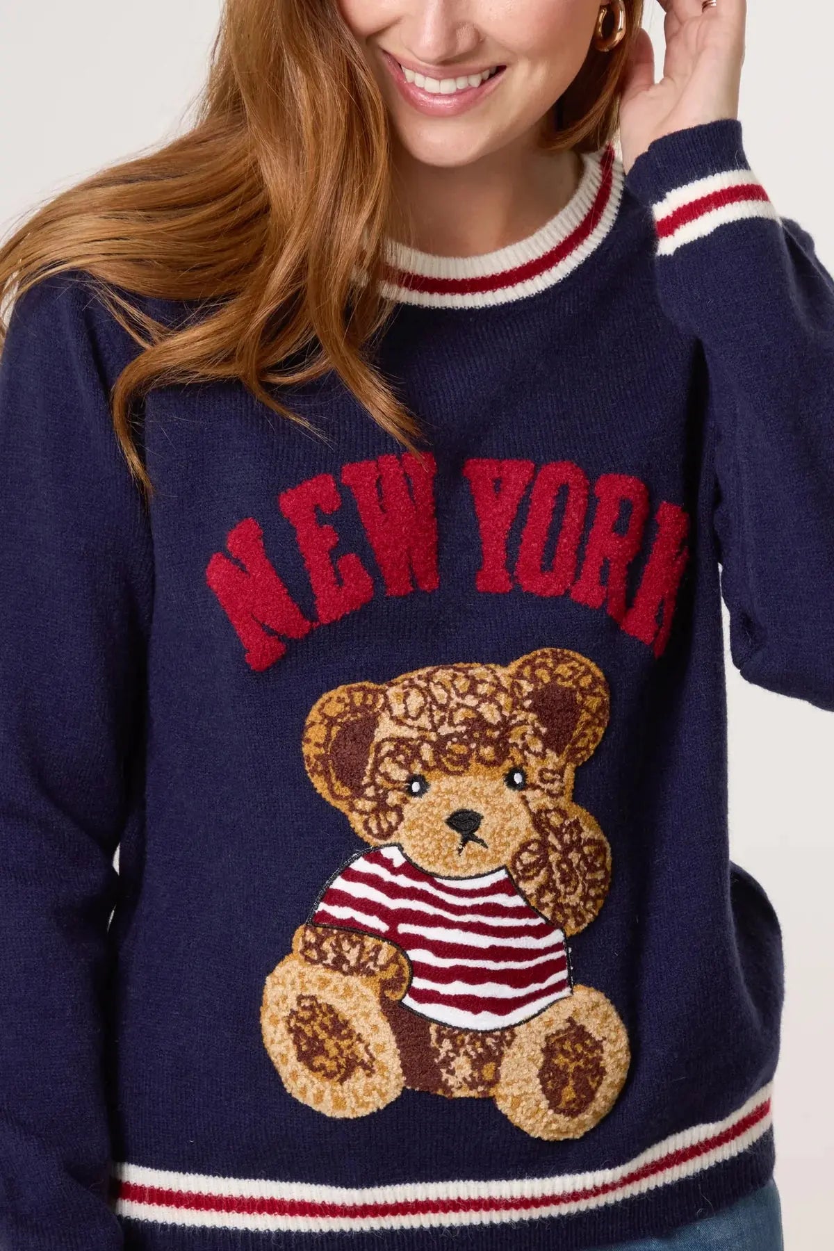 NEW YORK TEDDY JUMPER The Style Closet