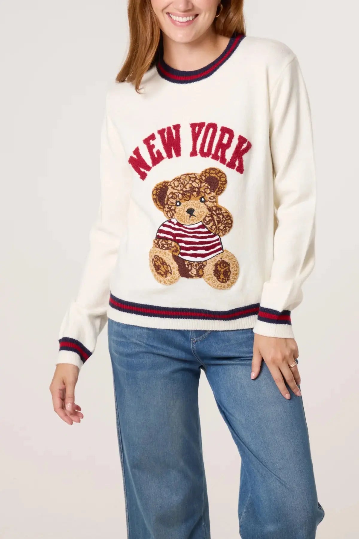 NEW YORK TEDDY JUMPER The Style Closet