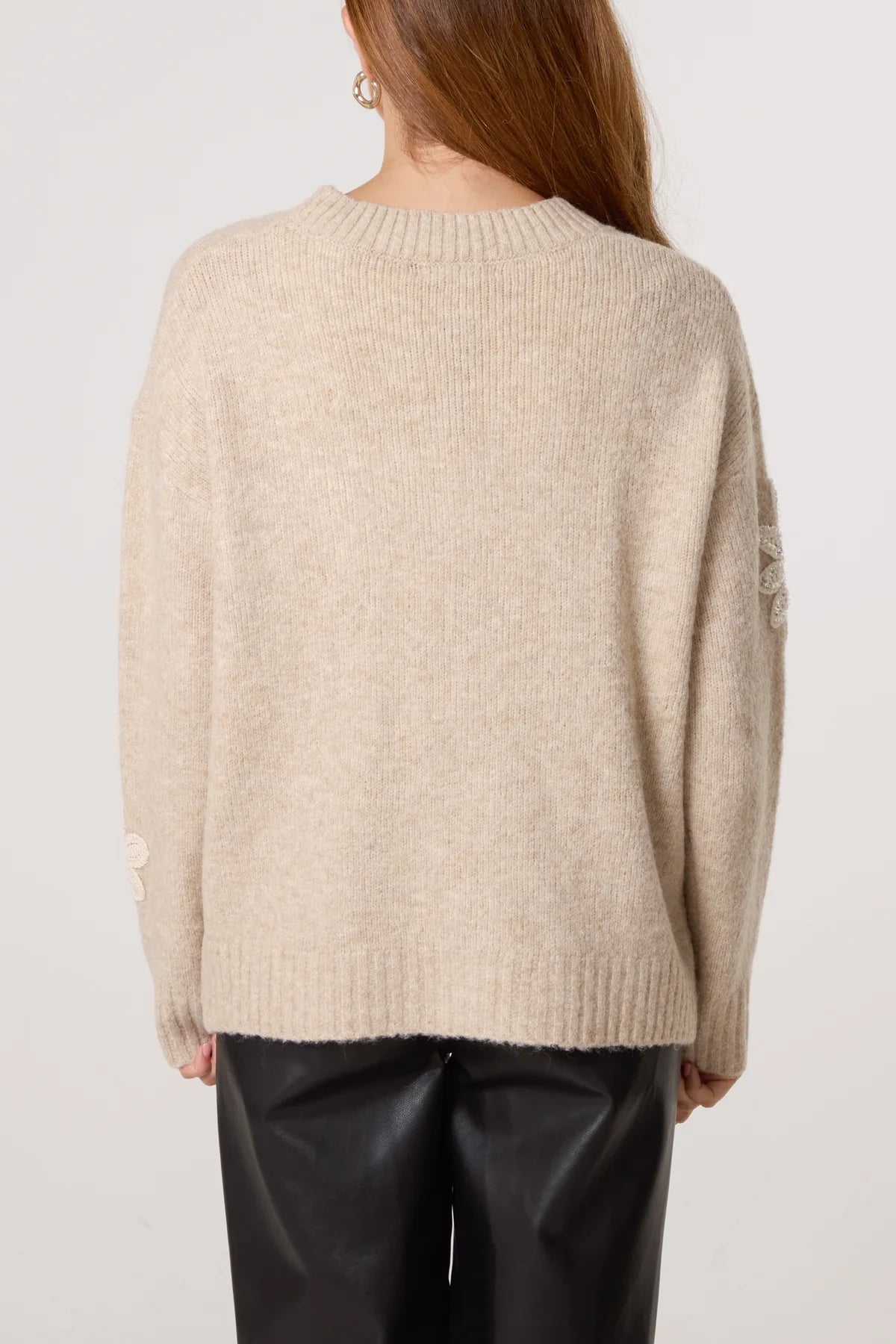 EMBLESHED FLOWER CARDIGAN