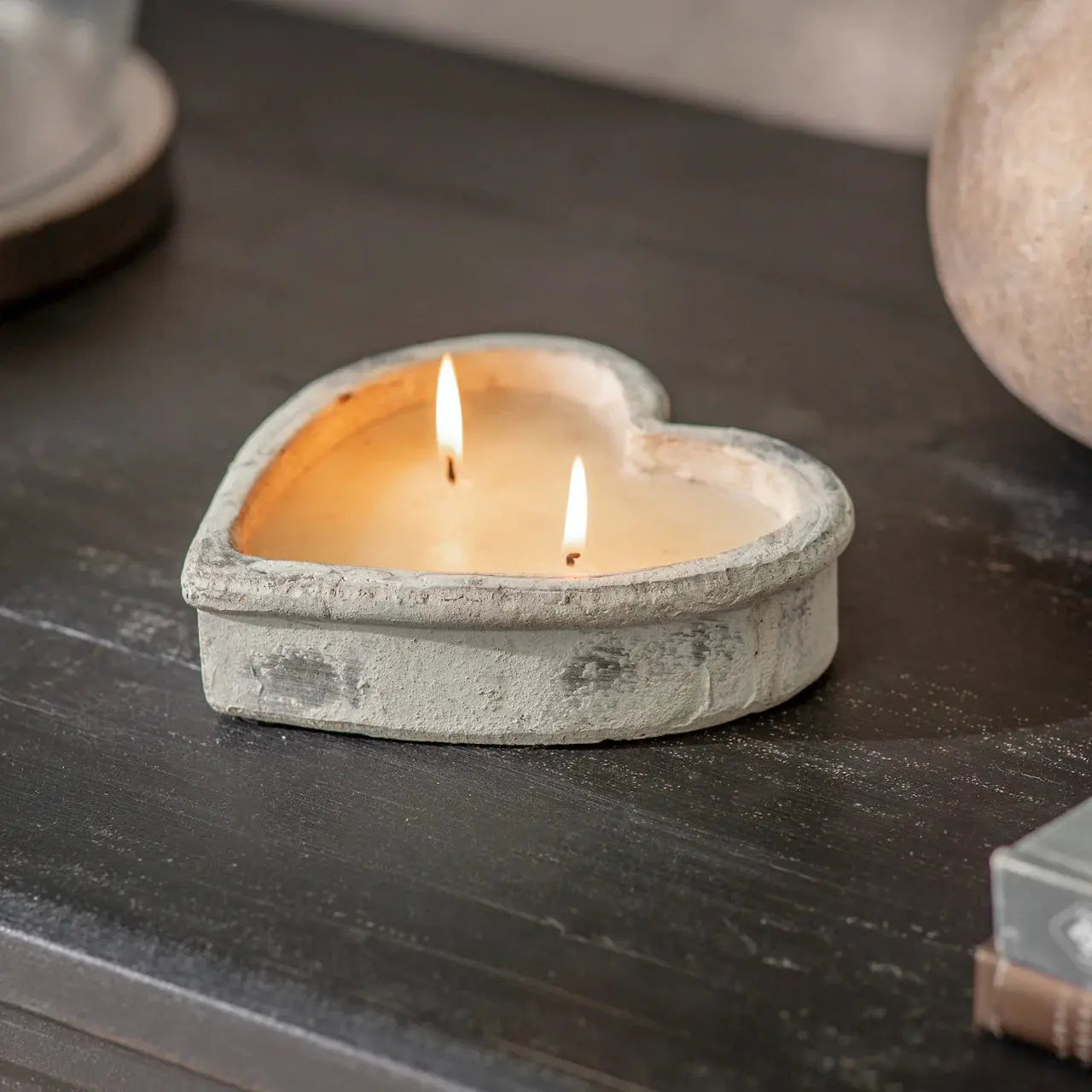 SMALL HEART CANDLE The Style Closet