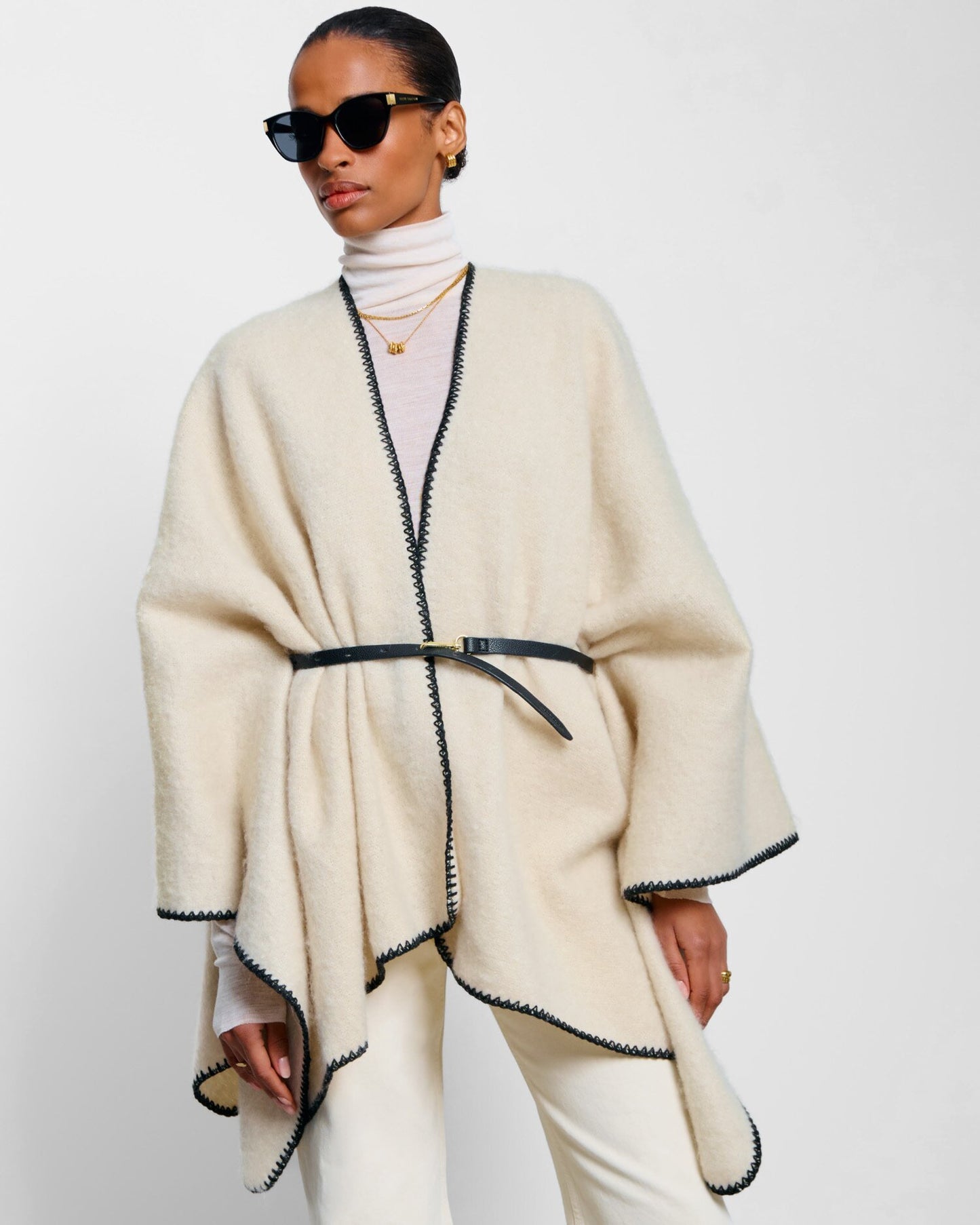 Whipstitch Blanket Cape
