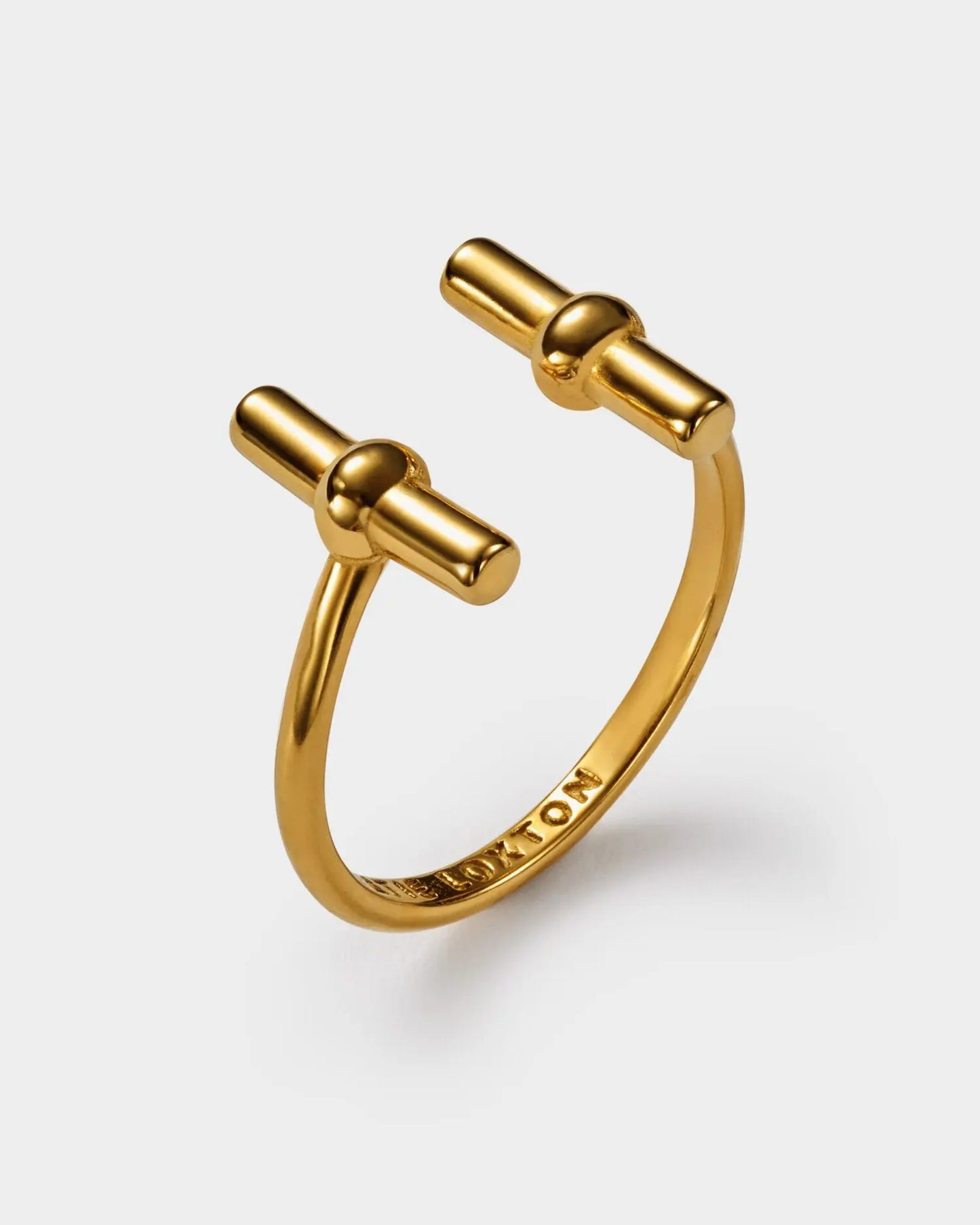 Katie Loxton Themis T-Bar Ring The Style Closet