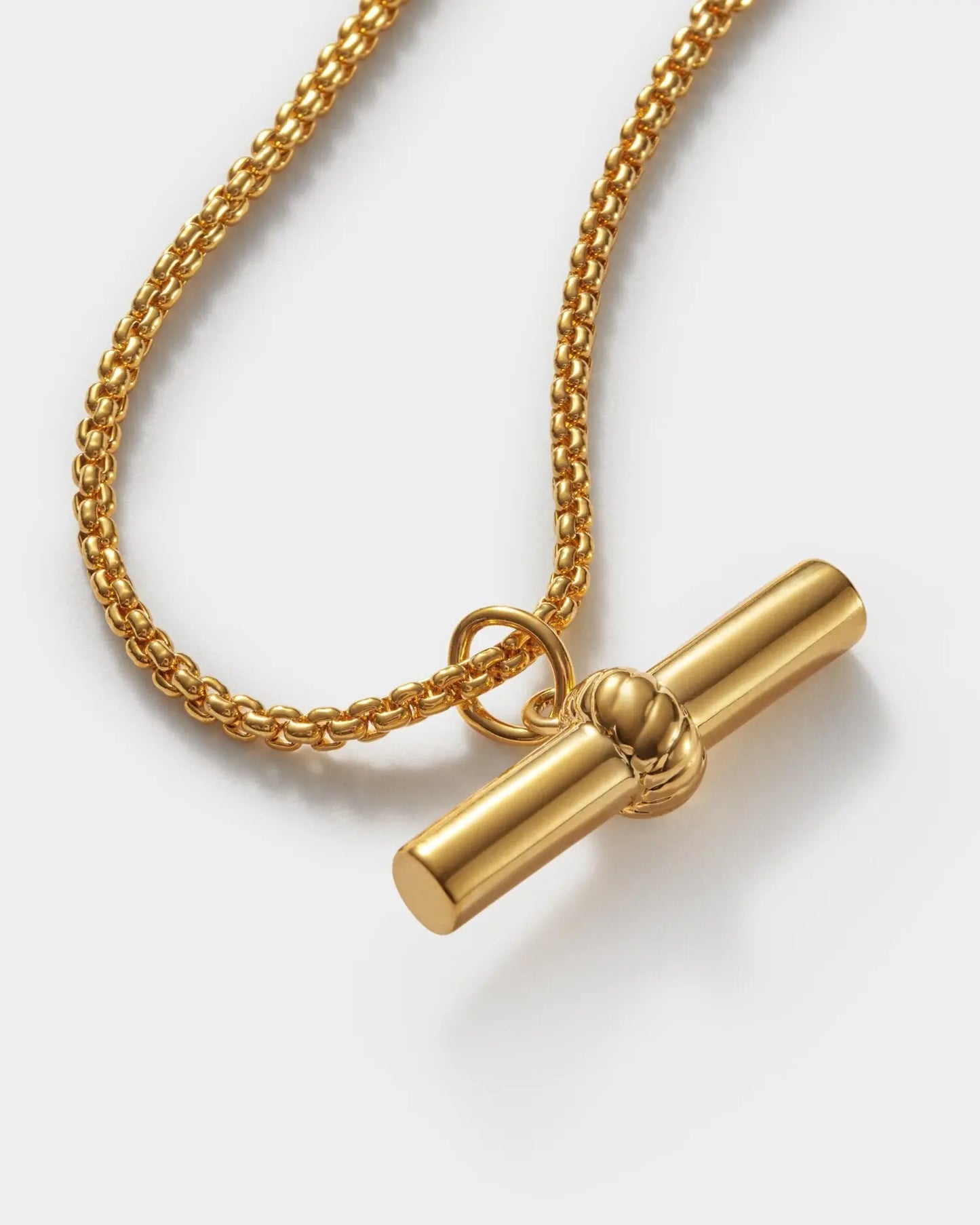 Katie LOXTON Themis Waterproof Gold T-Bar Bracelet The Style Closet