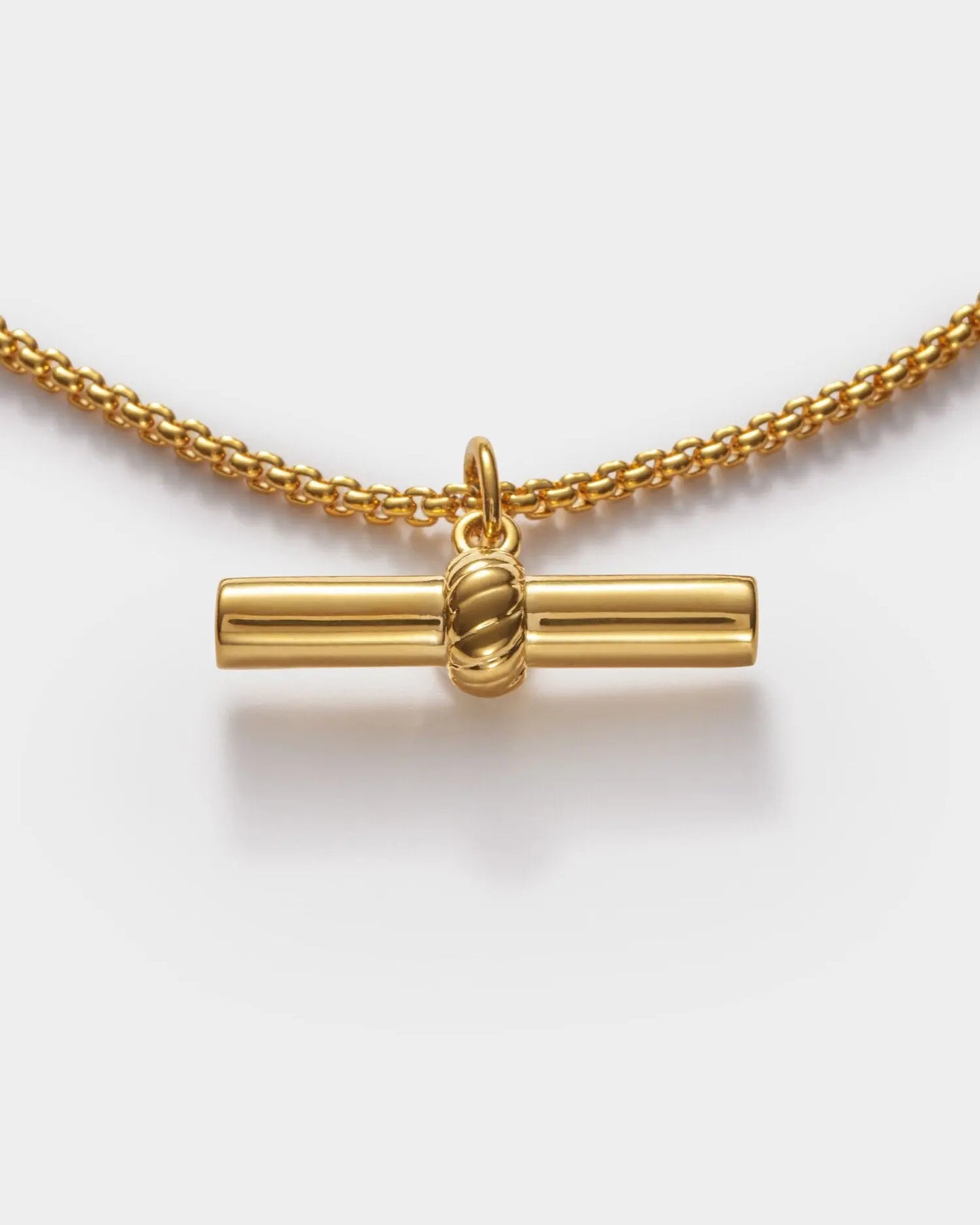Katie LOXTON Themis Waterproof Gold T-Bar Bracelet The Style Closet