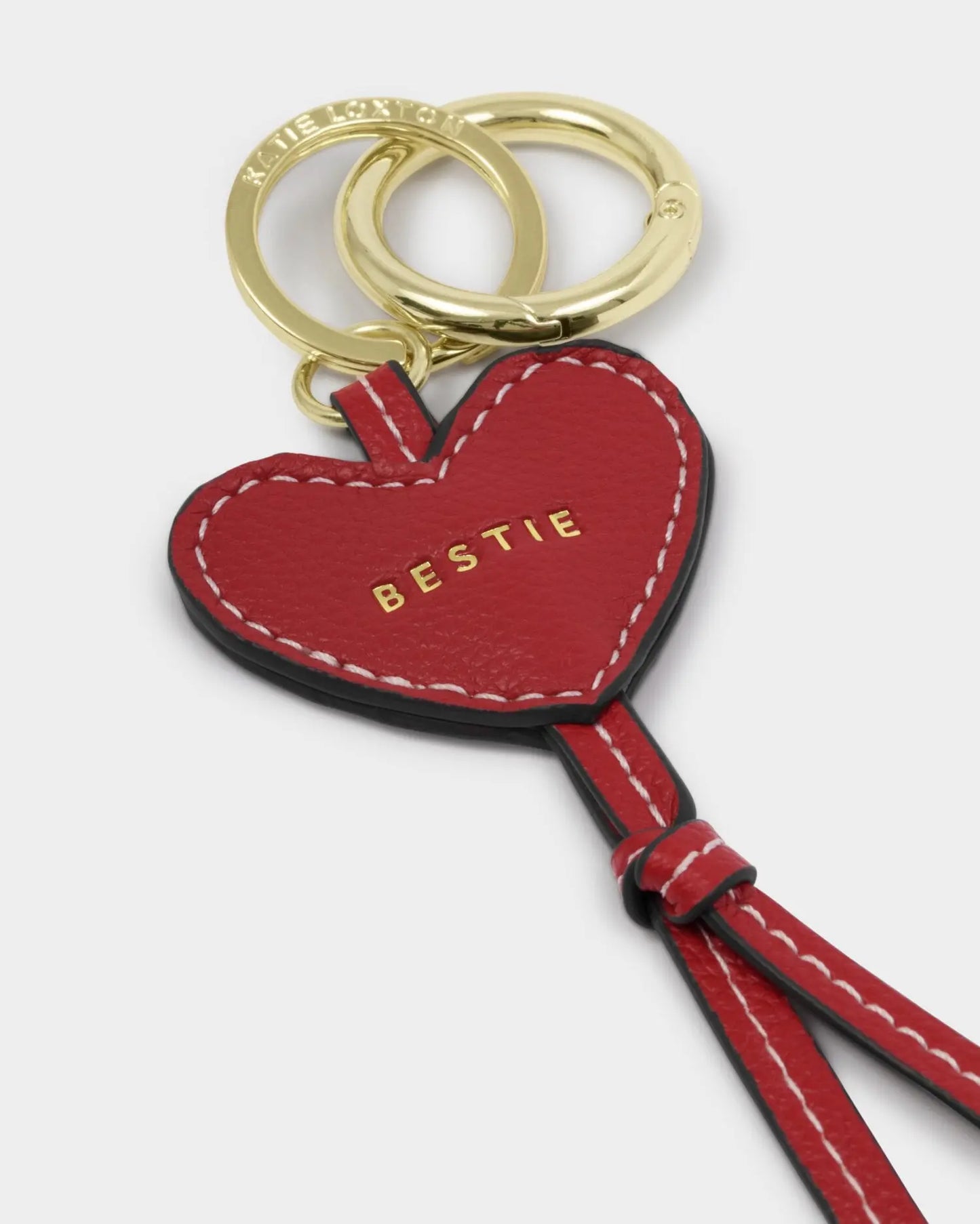 Heart Bag Charm Keyring The Style Closet